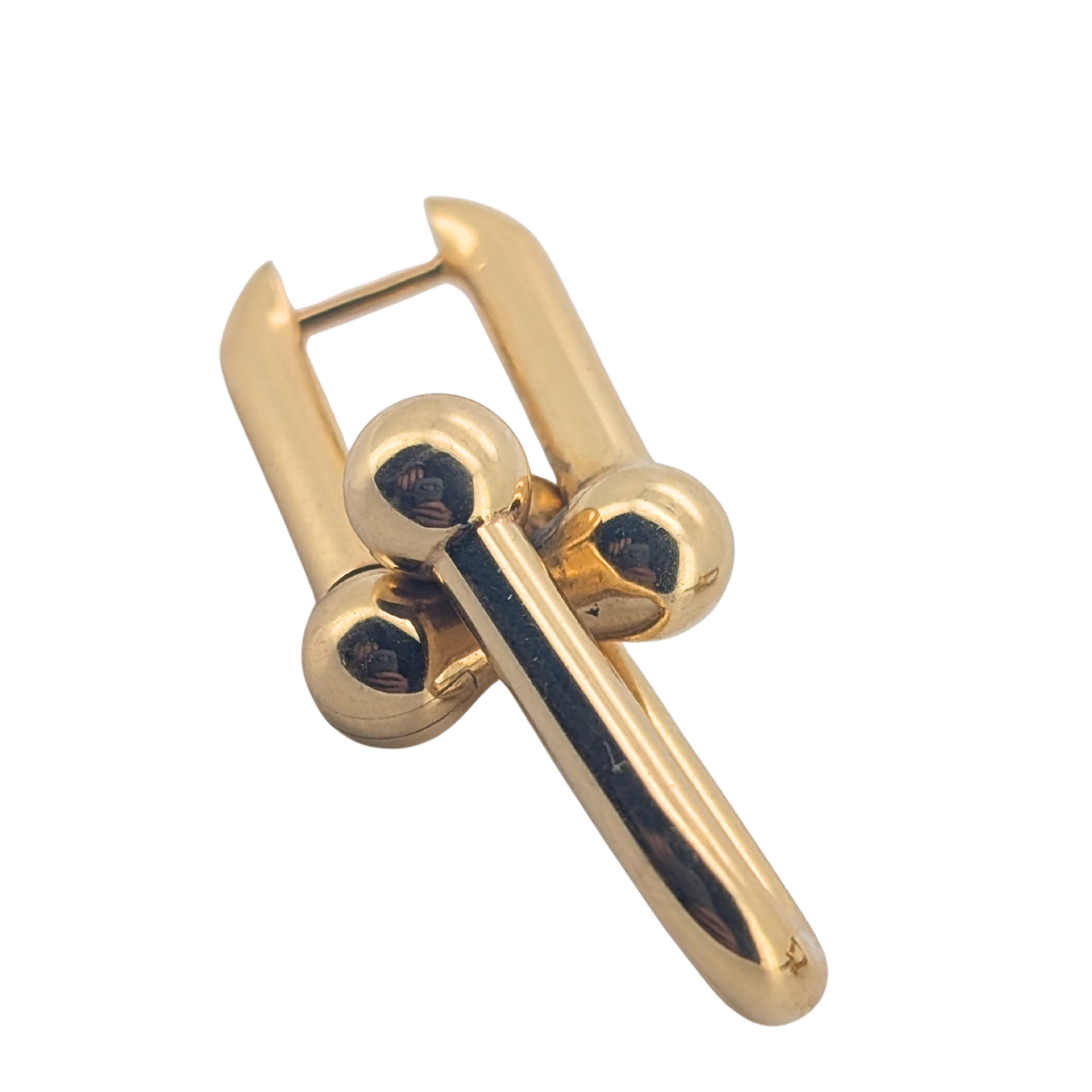 Tiffany & Co HardWear Large Link Earrings 18k Gold
