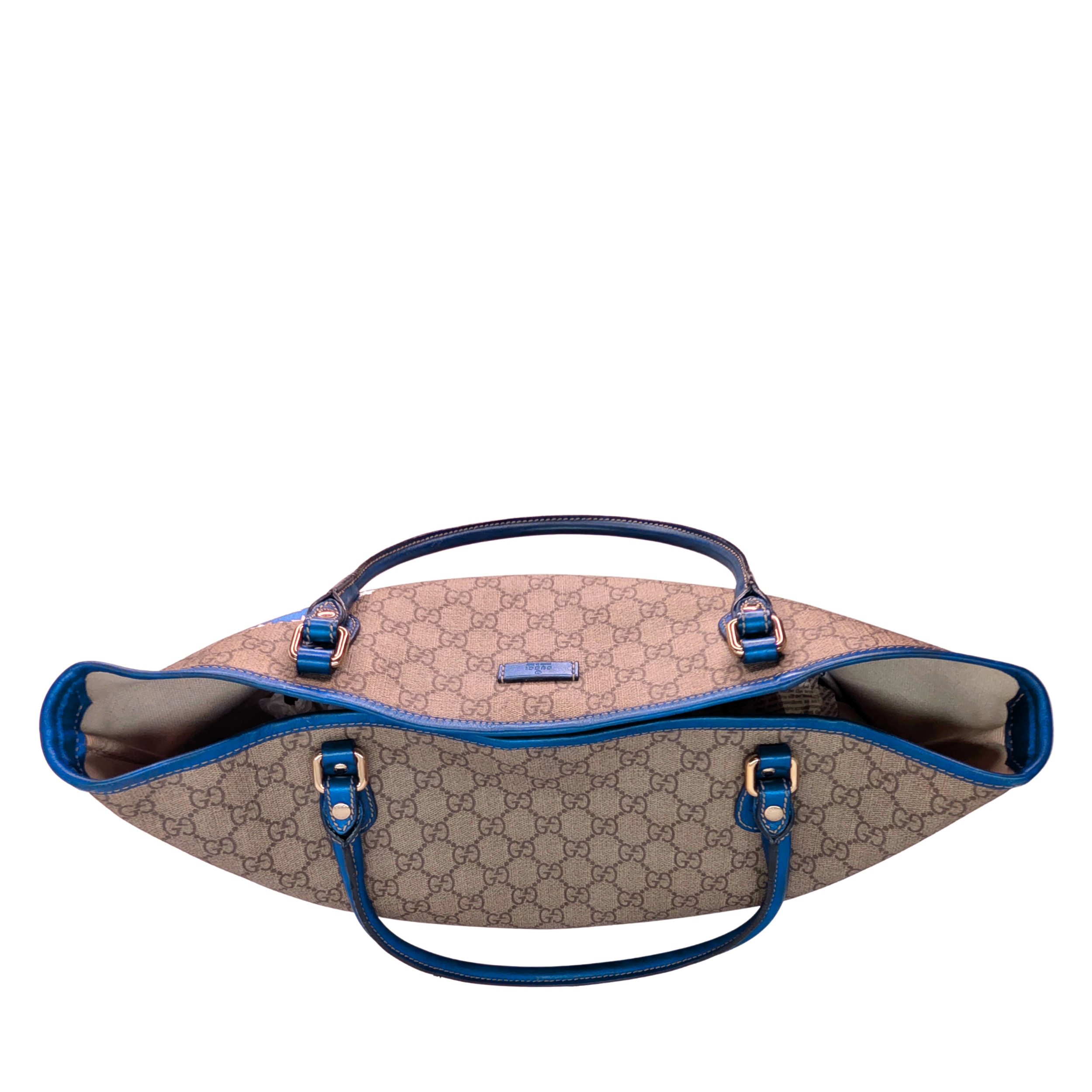 Gucci限量版GG Supreme帆布托特包