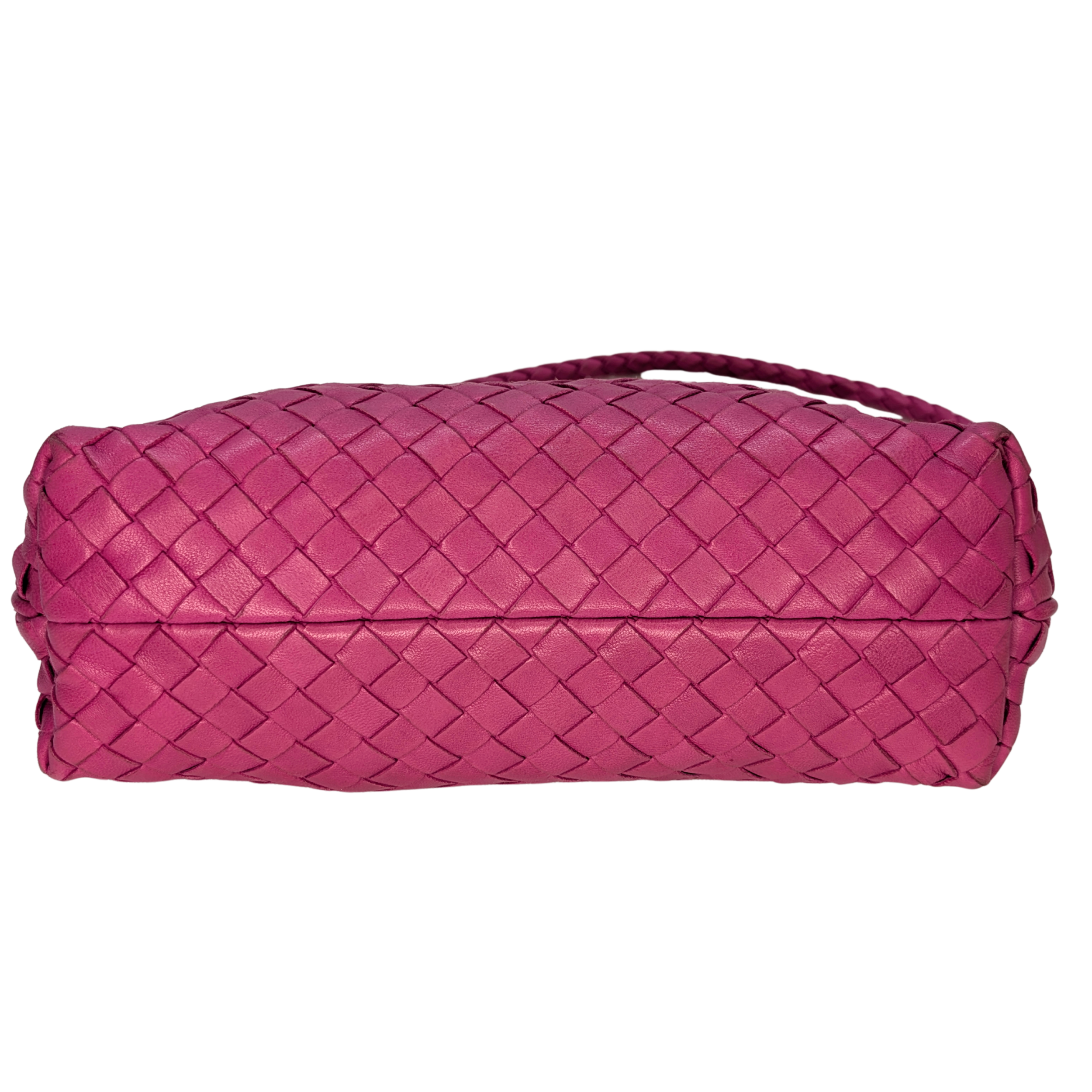 Bottega Veneta Intrecciato 粉色手拿包