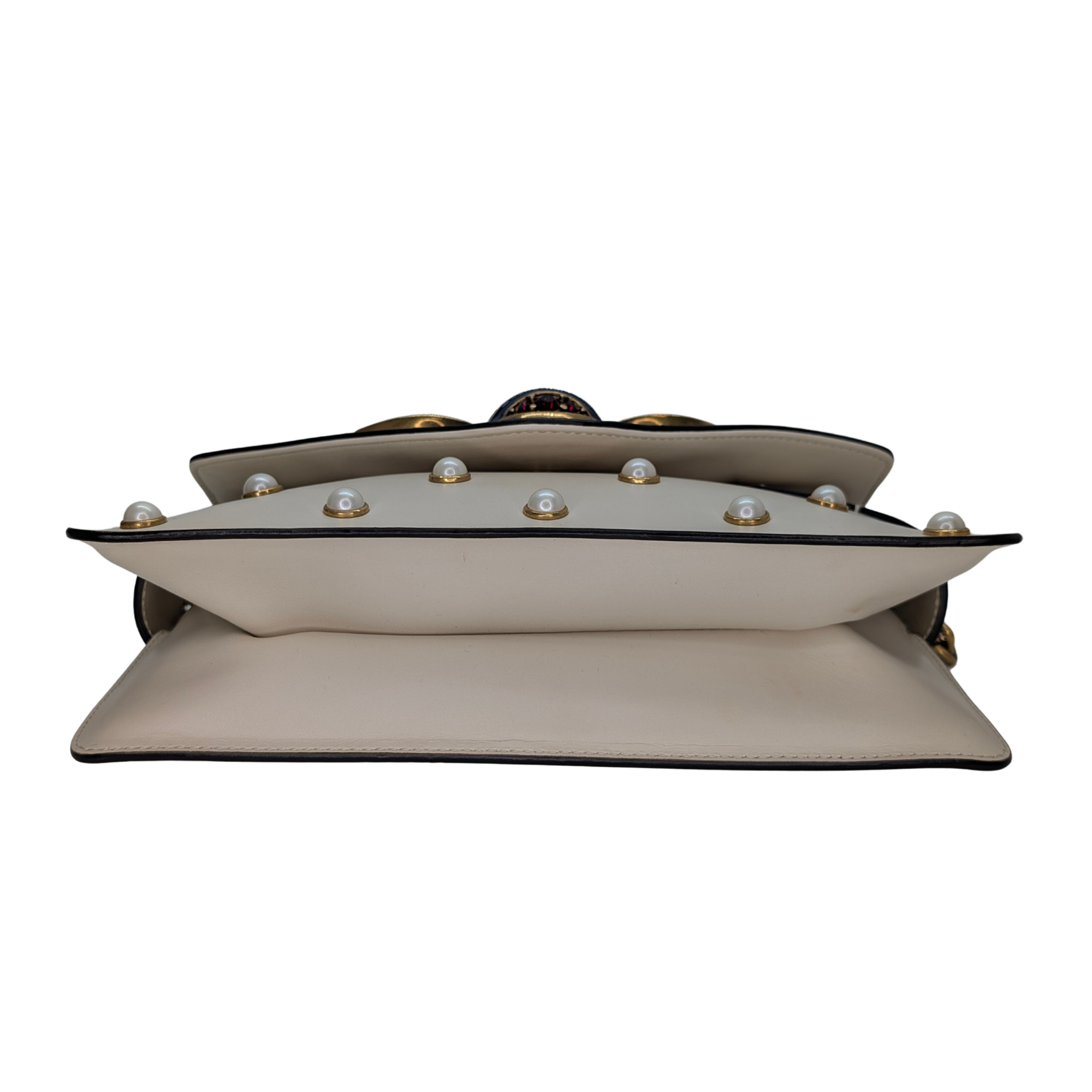 Gucci Mini Queen Margaret Broadway Bag Beige