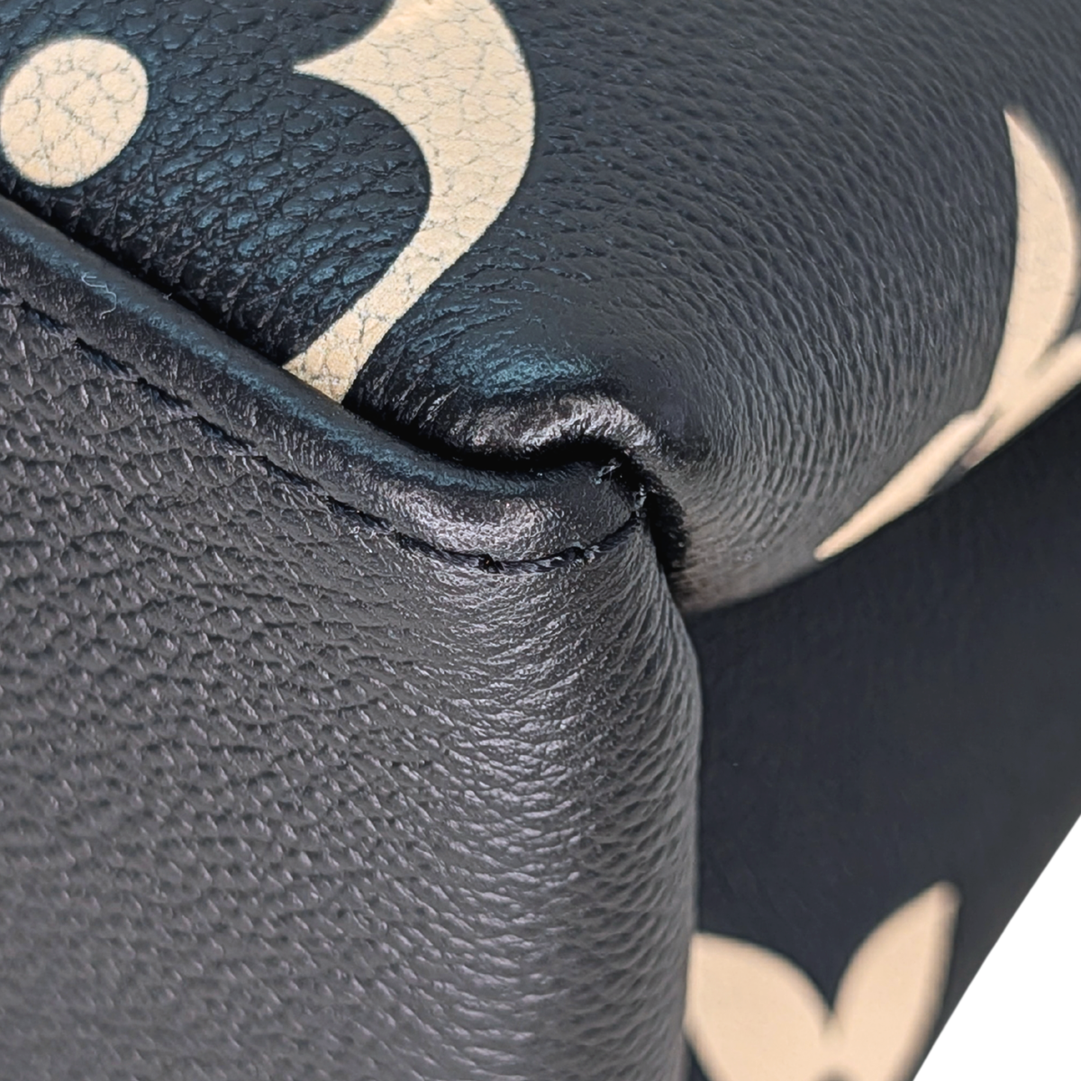 Louis Vuitton Petit Palais Bicolor Handbag