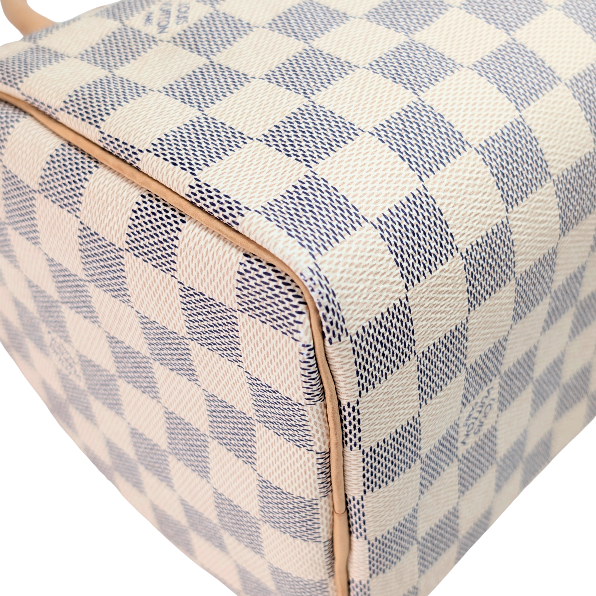 路易威登 Speedy 25 Damier Azur 手袋