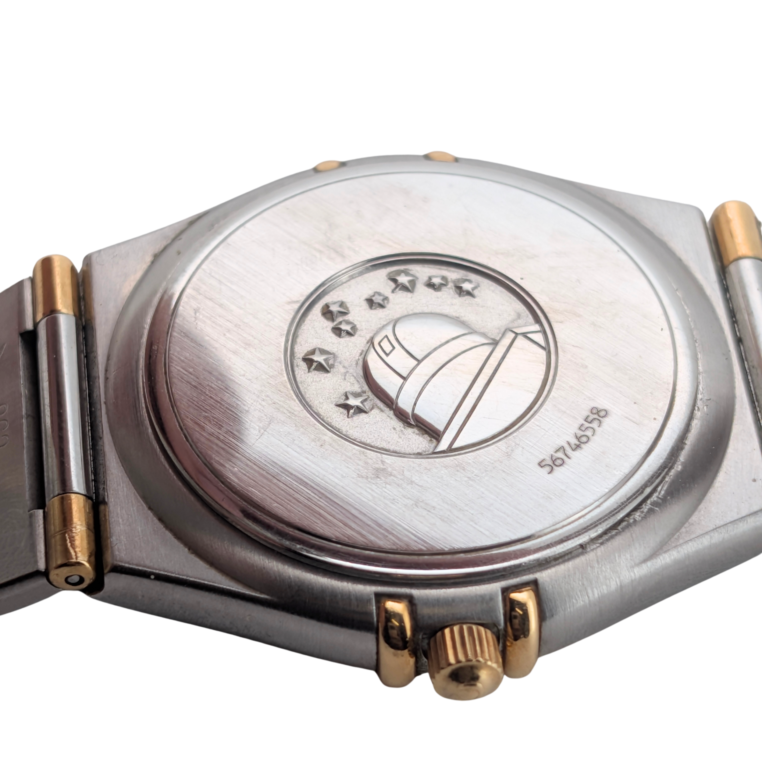 Omega Constellation Quartz 18k Solid Gold Bezel 396.1201