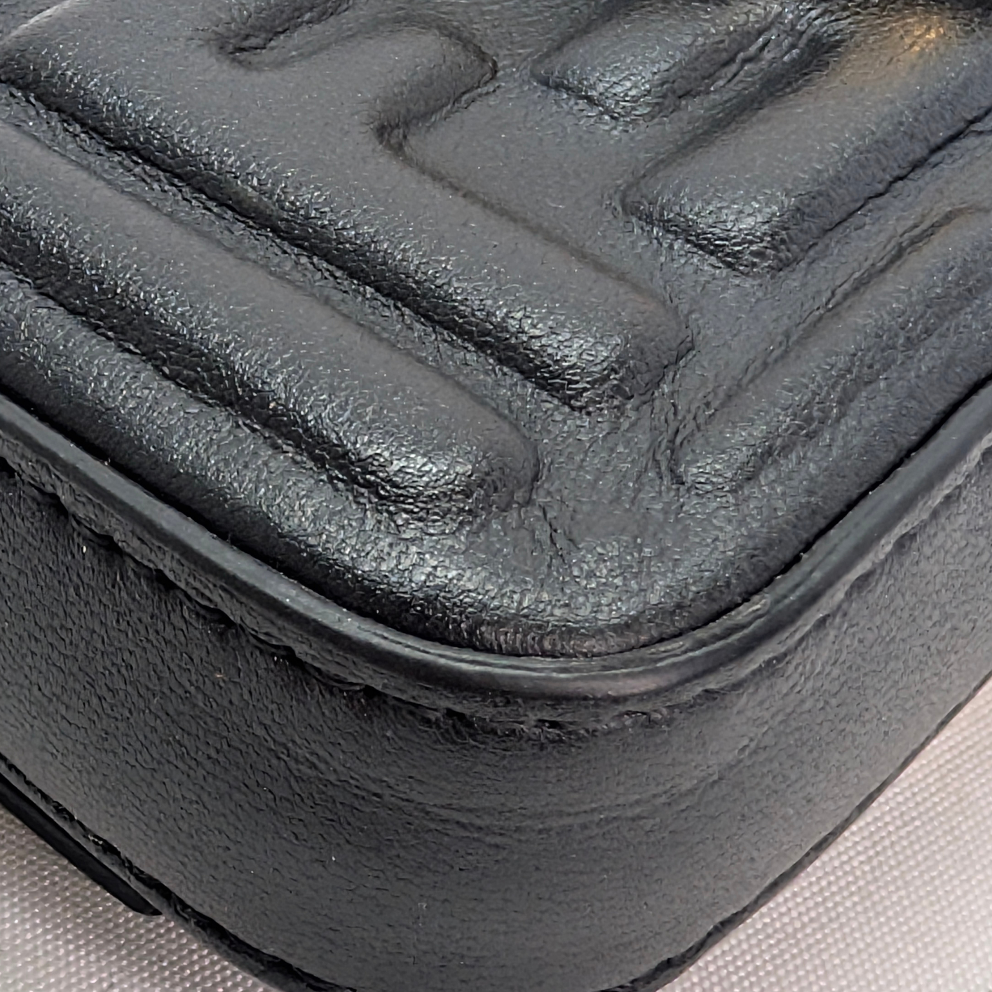 Fendi Nano Baguette 包饰 黑色