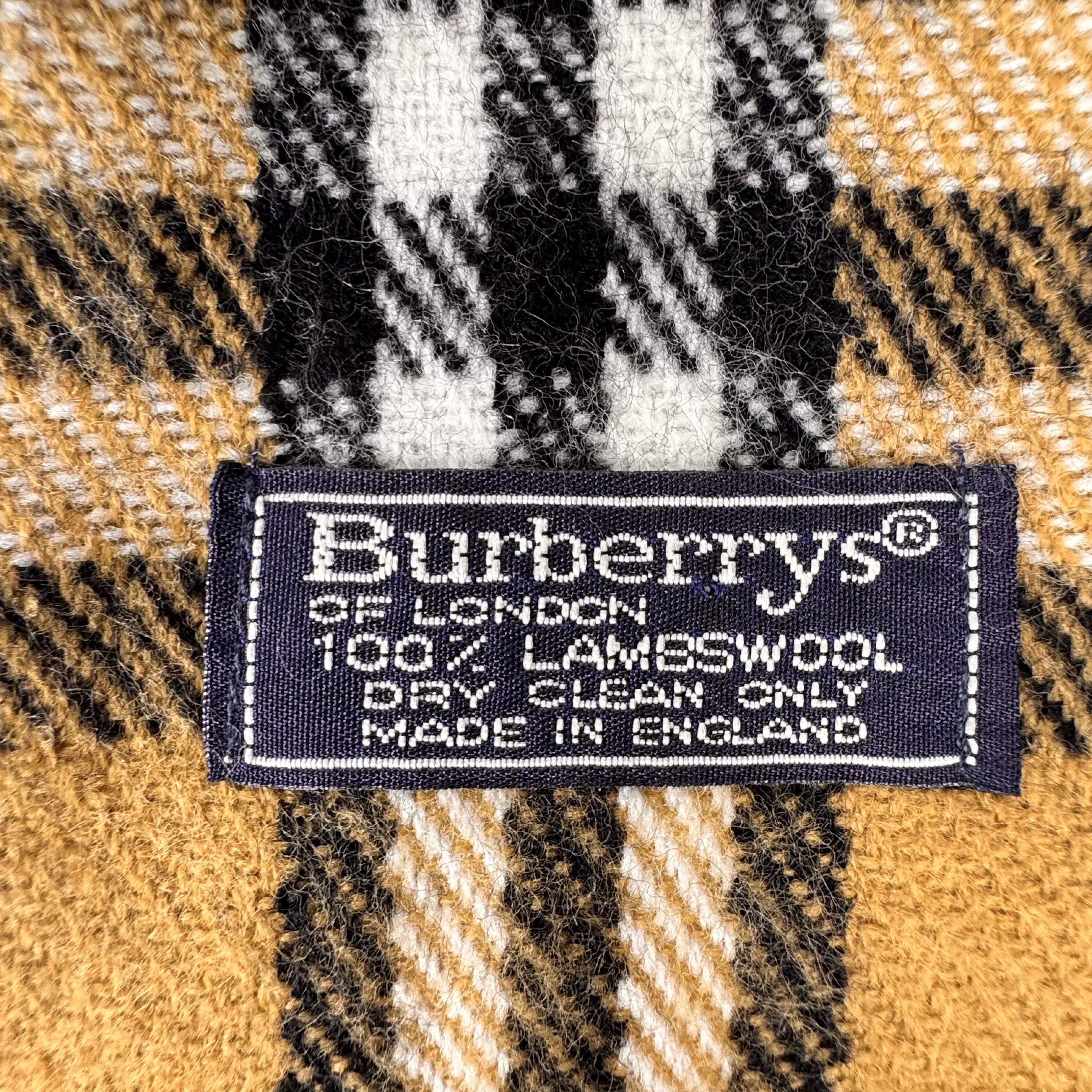 Burberry Lambswool Check Scarf - Lost Designer