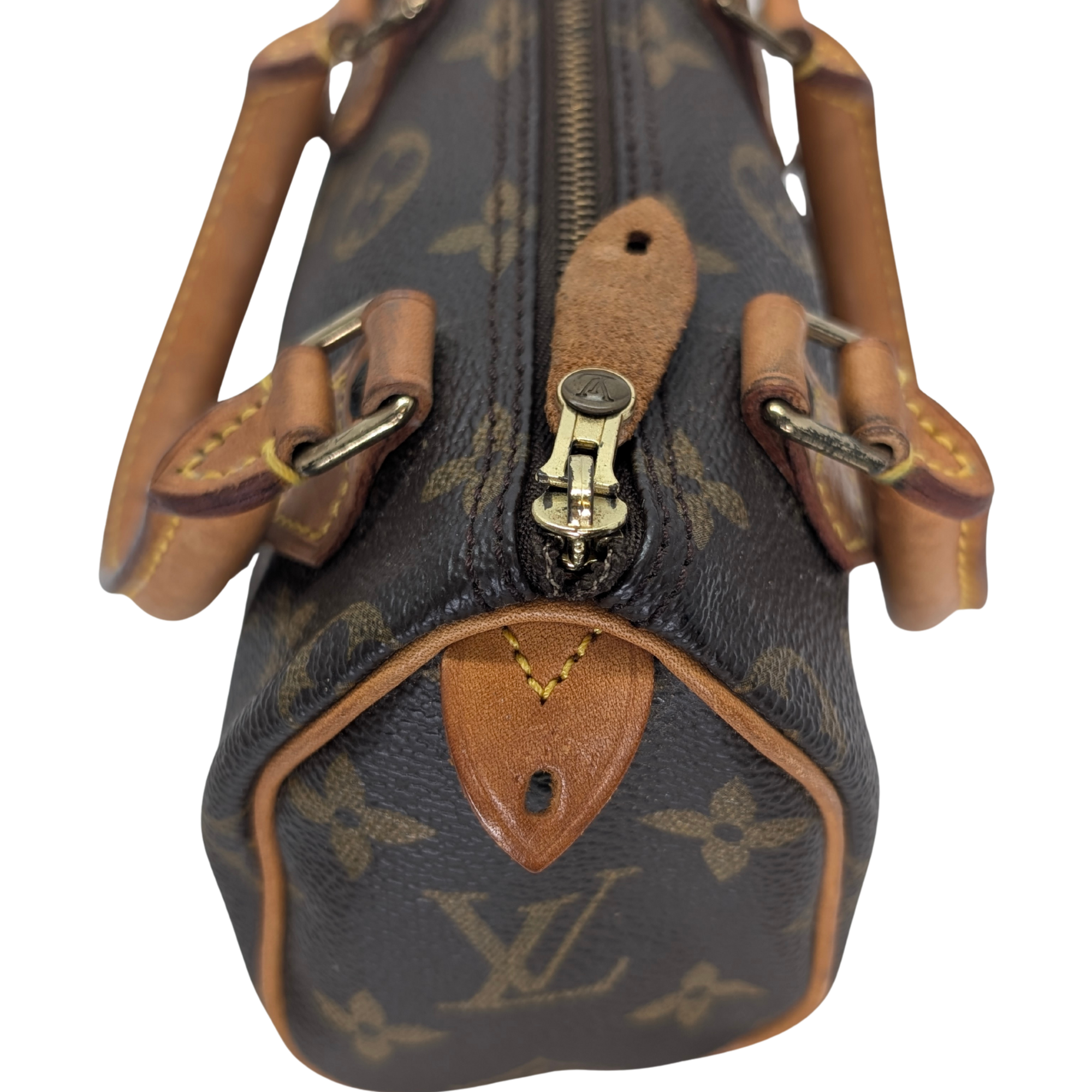 路易威登 Nano Speedy Monogram 手袋 棕色