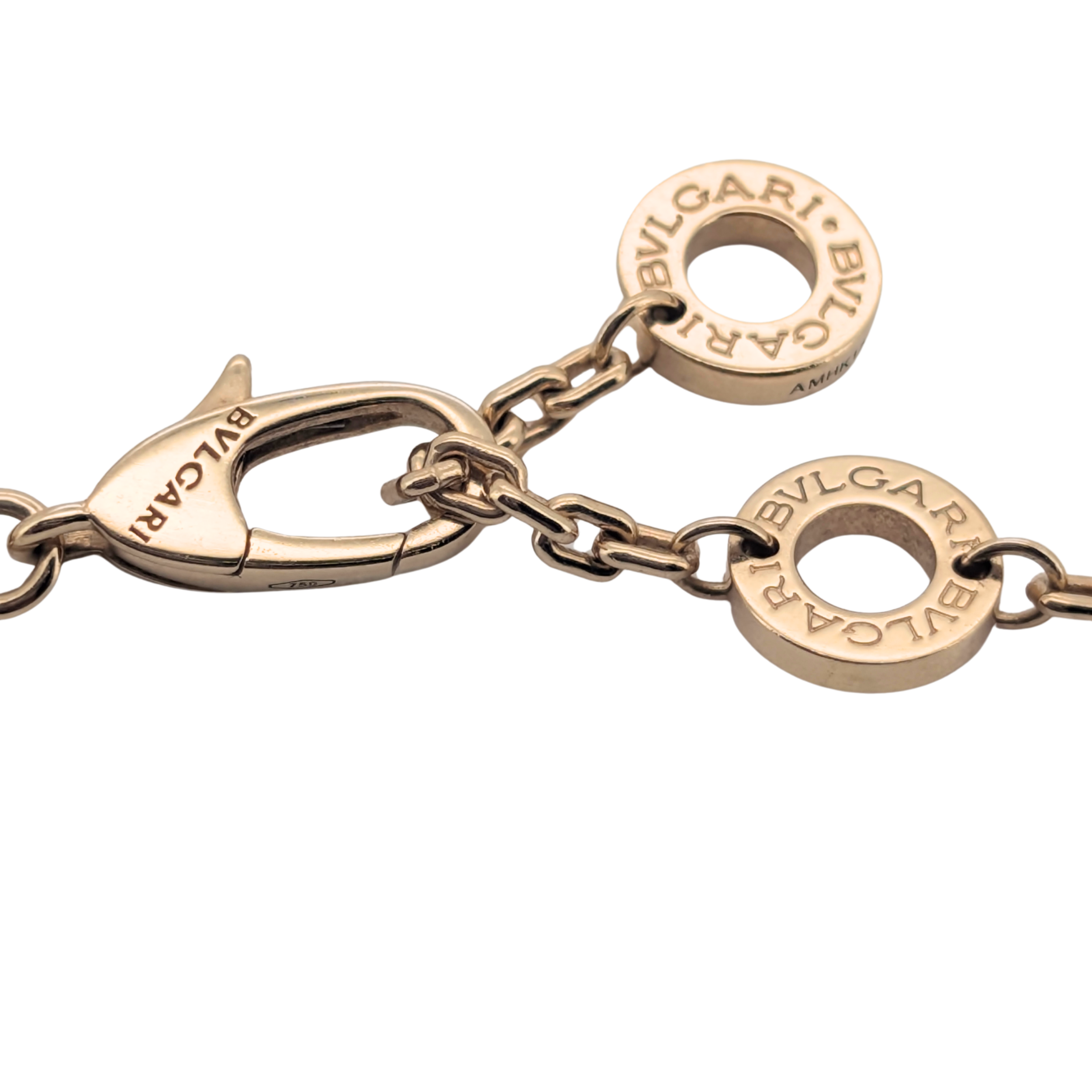 宝格丽 Serpenti Viper 项链 钻石 18K 黄金