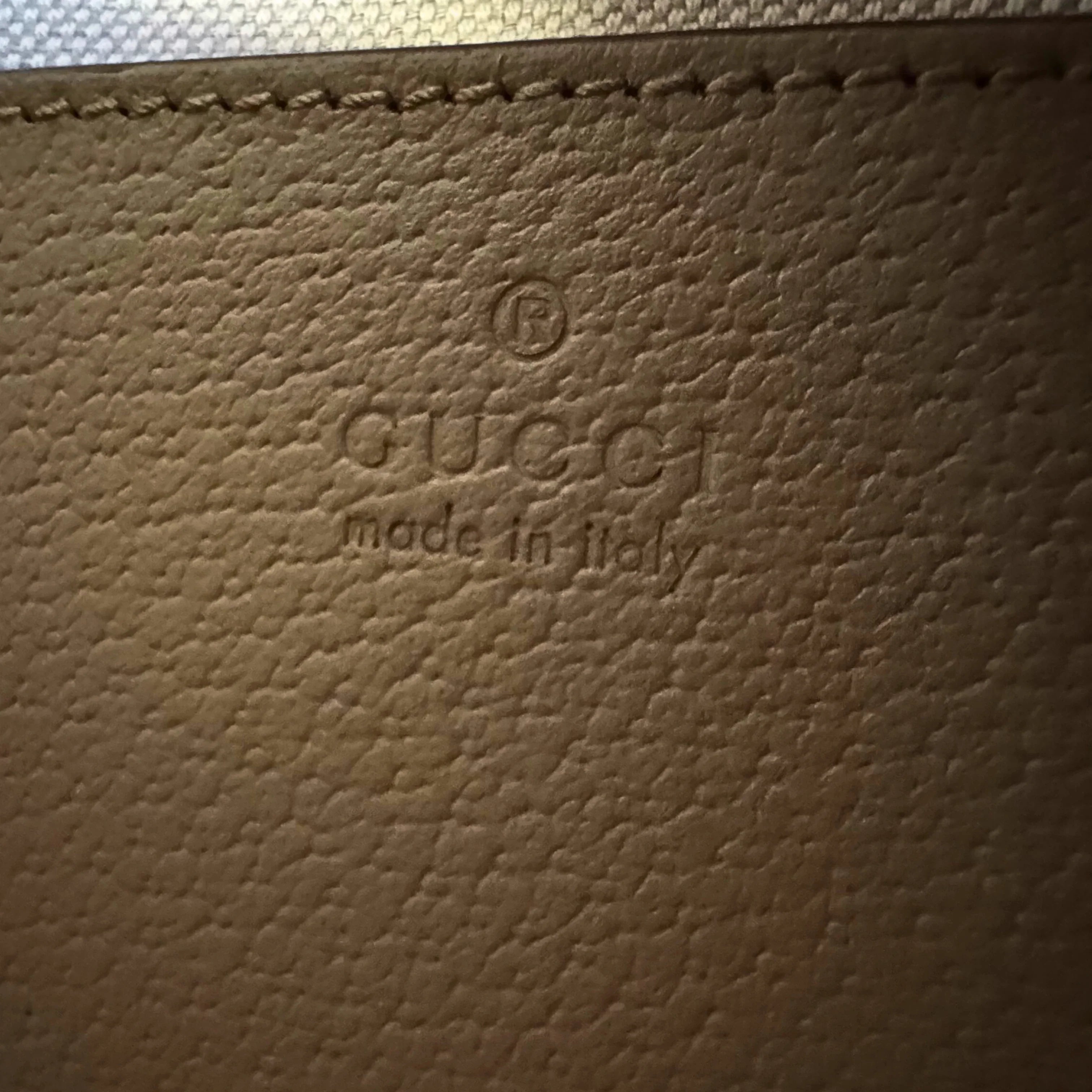Gucci Ophidia Shoulder Bag GG Supreme Beige - Lost Designer