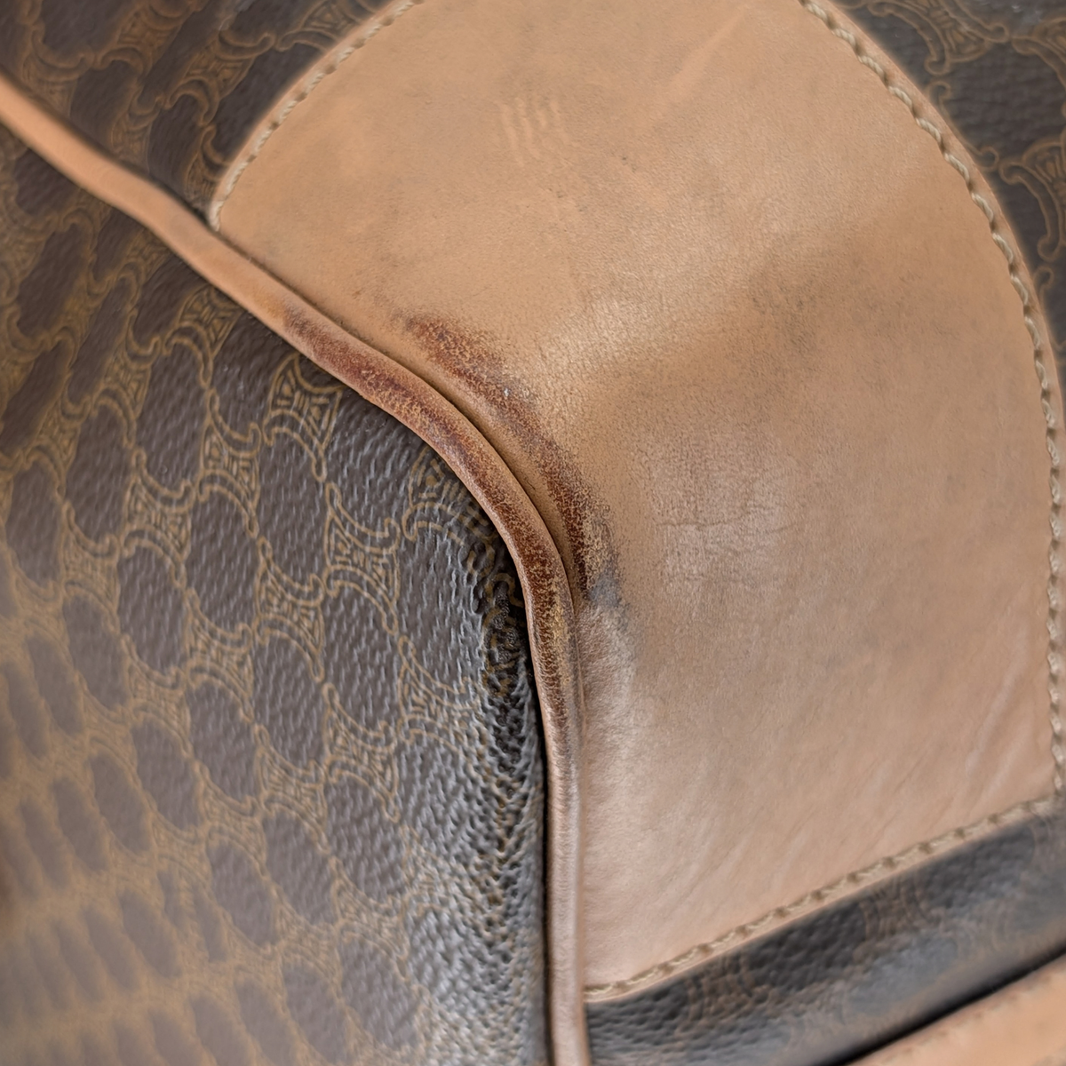 Céline Macadam Boston Vintage Duffel Bag