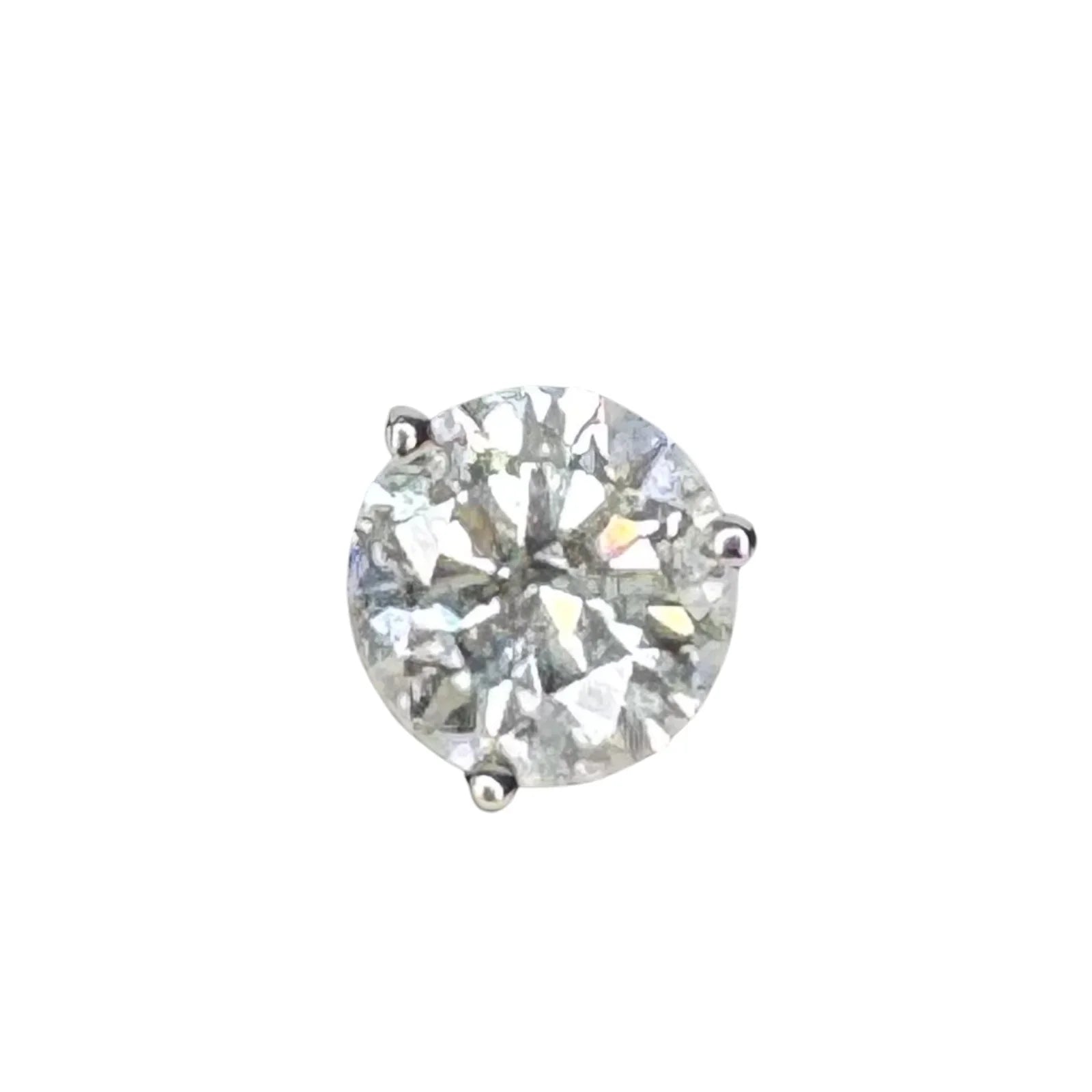 Tiffany & Co. 2.07ct Diamond Stud Earrings in Platinum - Lost Designer