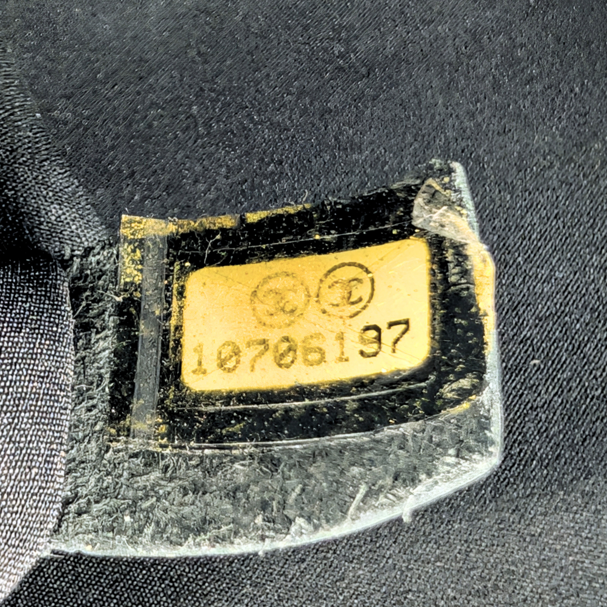 Chanel Camellia Shoulder Bag Black