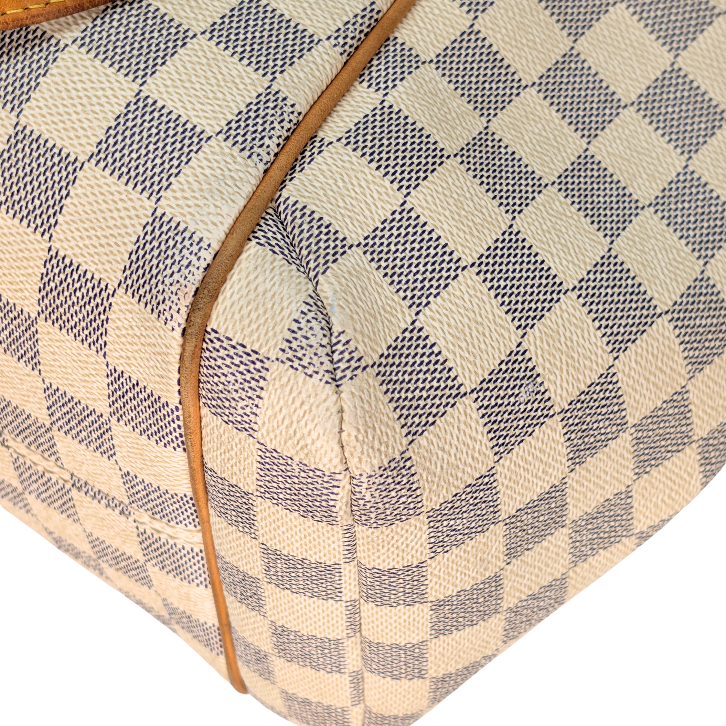 Louis Vuitton Totally MM Damier Azur Shoulder Bag