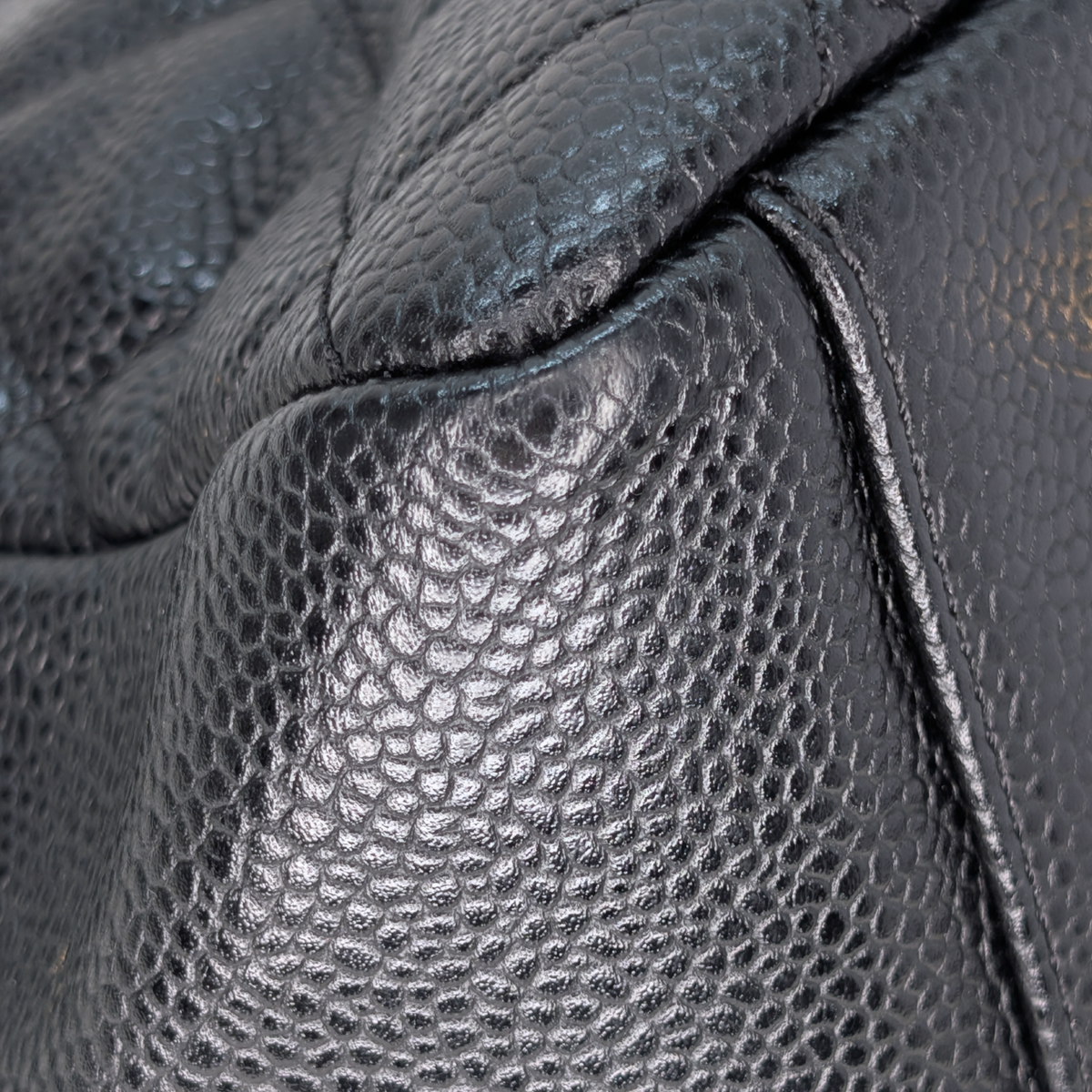 Chanel Shopping Tote Caviar Black