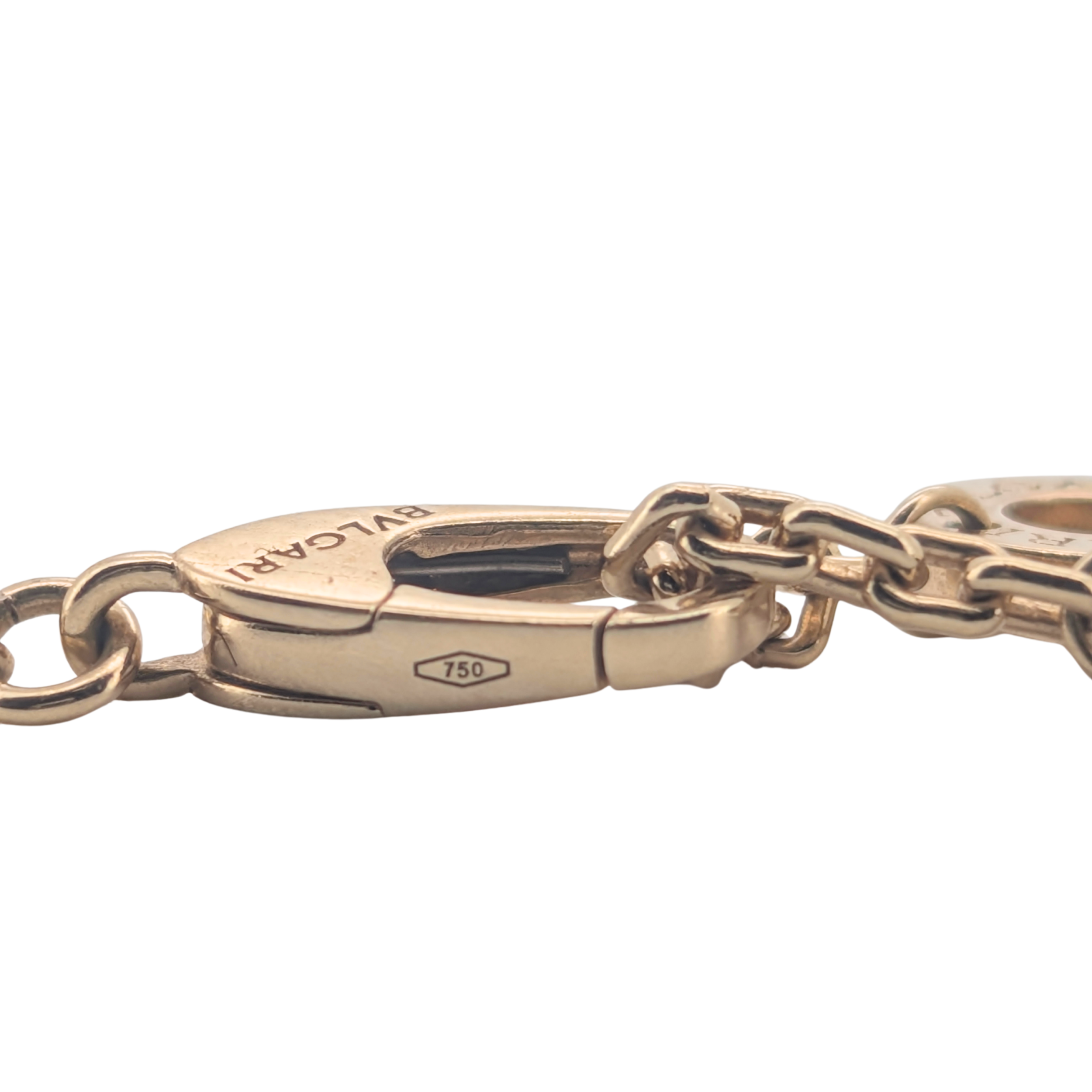 宝格丽 Serpenti Viper 项链 钻石 18K 黄金