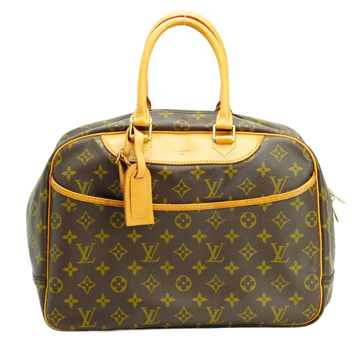 Louis Vuitton Deauville Monogram Canvas Handbag - Lost Designer