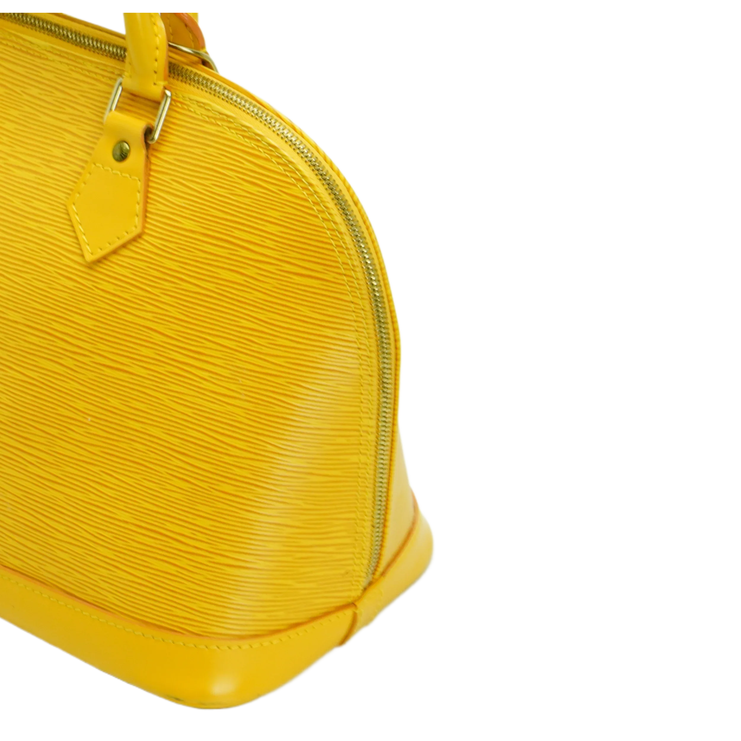 Louis Vuitton Epi Leather Alma Pm Yellow - Lost Designer