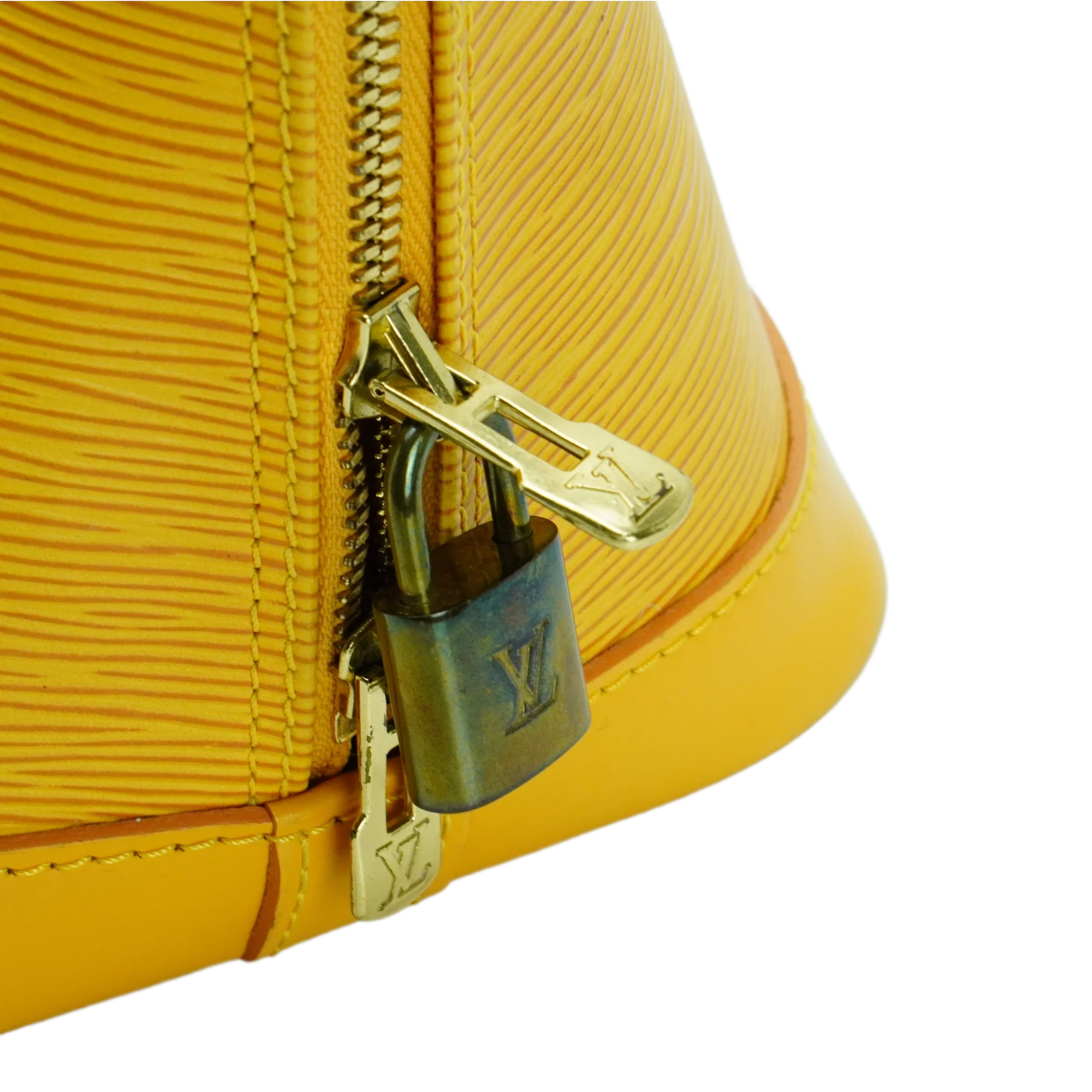 Louis Vuitton Epi Leather Alma Pm Yellow - Lost Designer