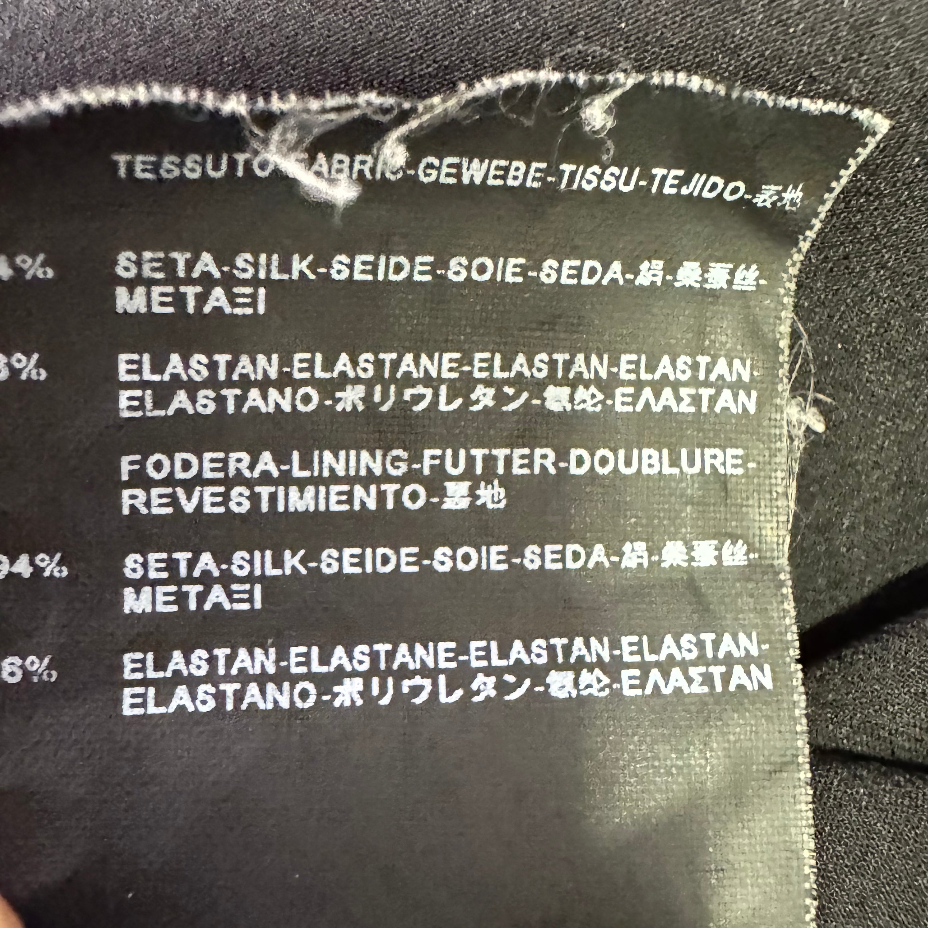 Balenciaga Dress Silk Black 36 - Lost Designer