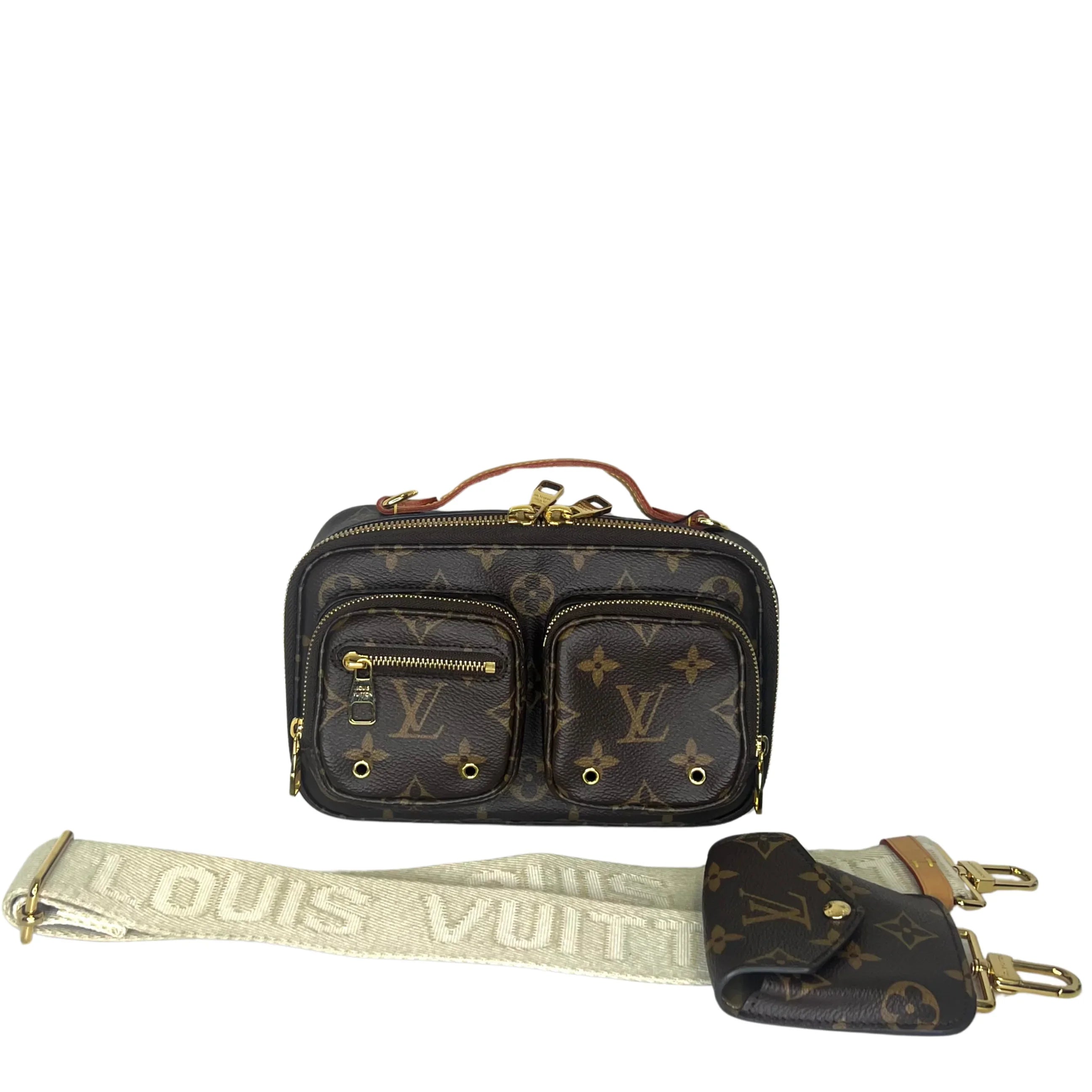 Louis Vuitton Monogram Crossbody Utility Bag - Lost Designer