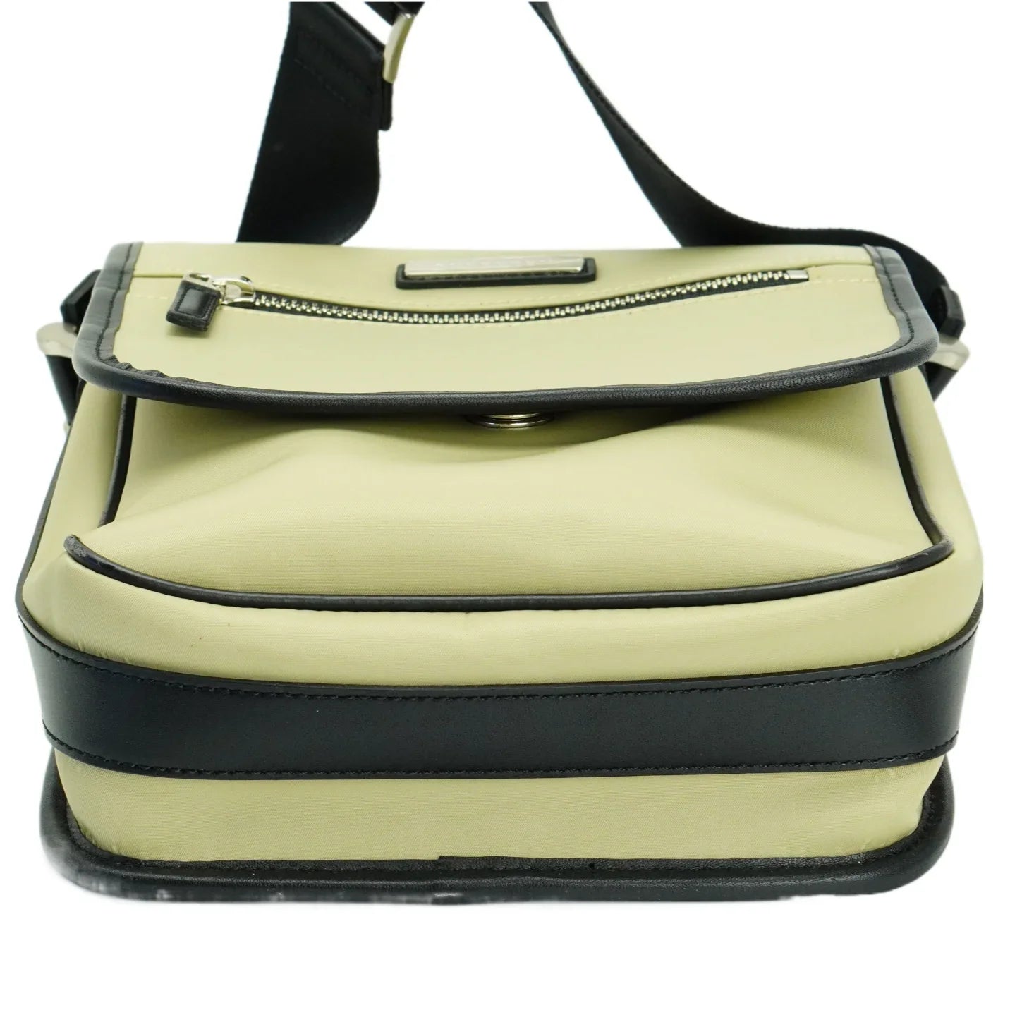 Burberry Nylon Fabric Crossbody Bag Olive - Lost Designer