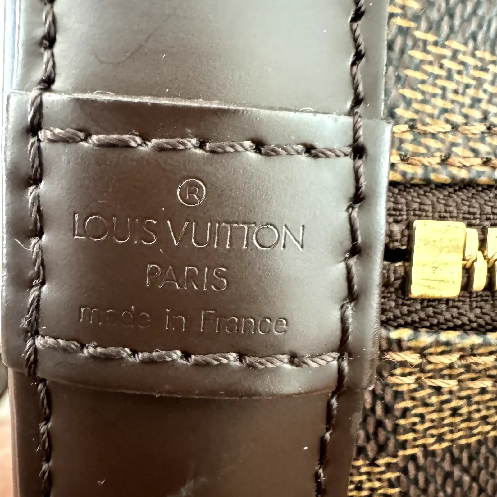 Louis Vuitton Damier Ebene Alma Pm Bag - Lost Designer