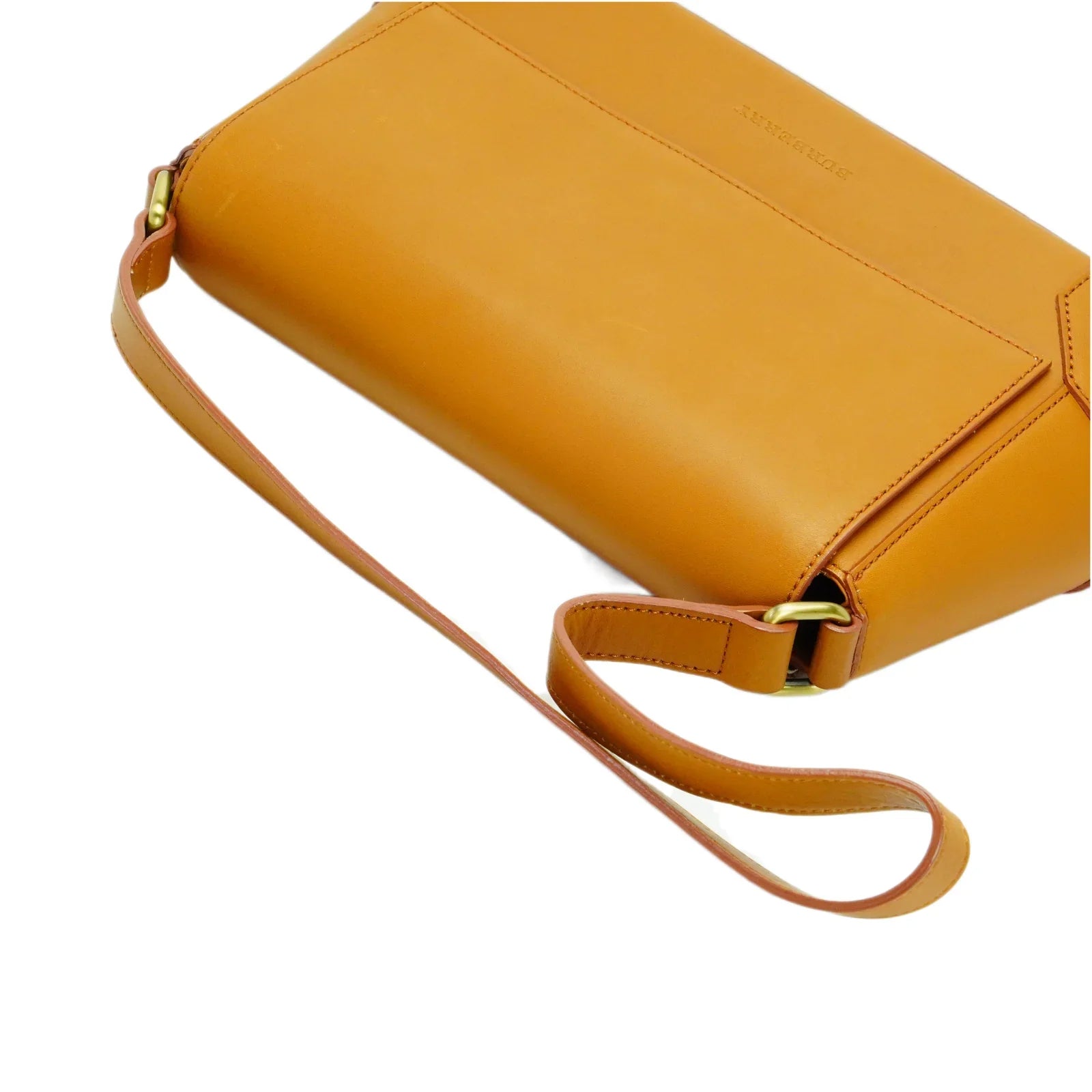 Burberry Leather Shoulder Bag Brown - Lost Designer