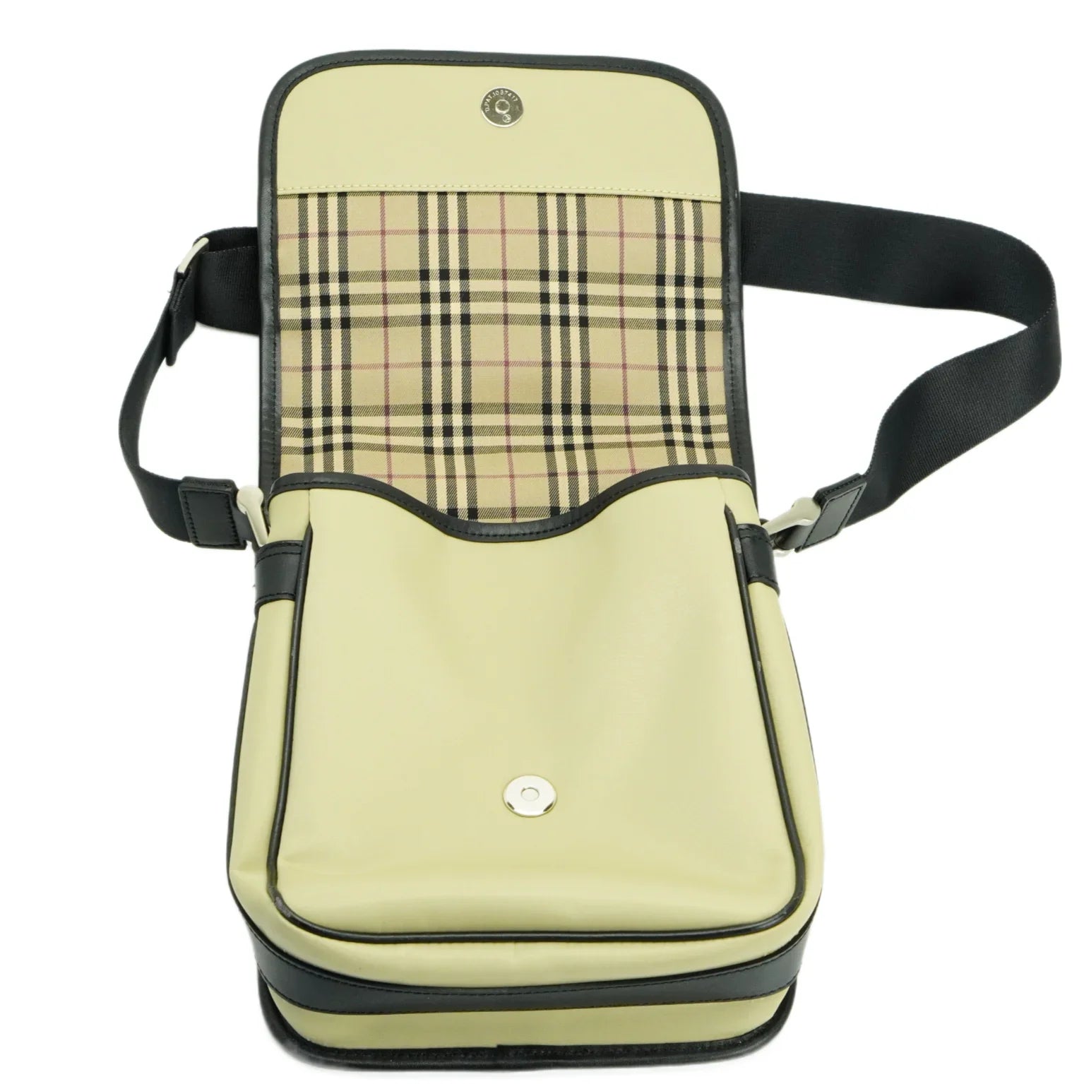 Burberry Nylon Fabric Crossbody Bag Olive - Lost Designer