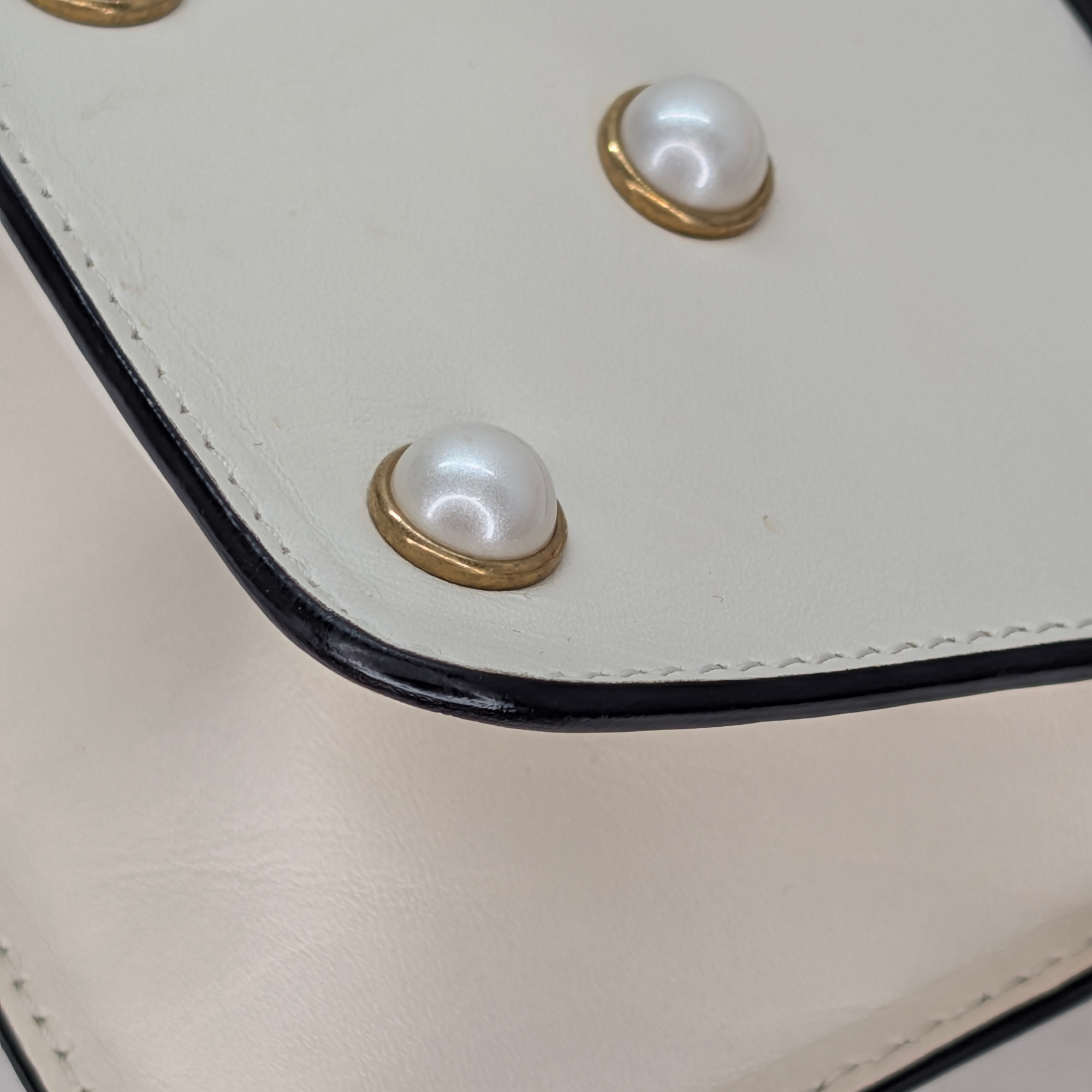Gucci Mini Queen Margaret Broadway Bag Beige