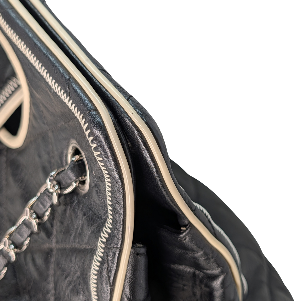 Chanel East West Calfskin Tote Bag Black