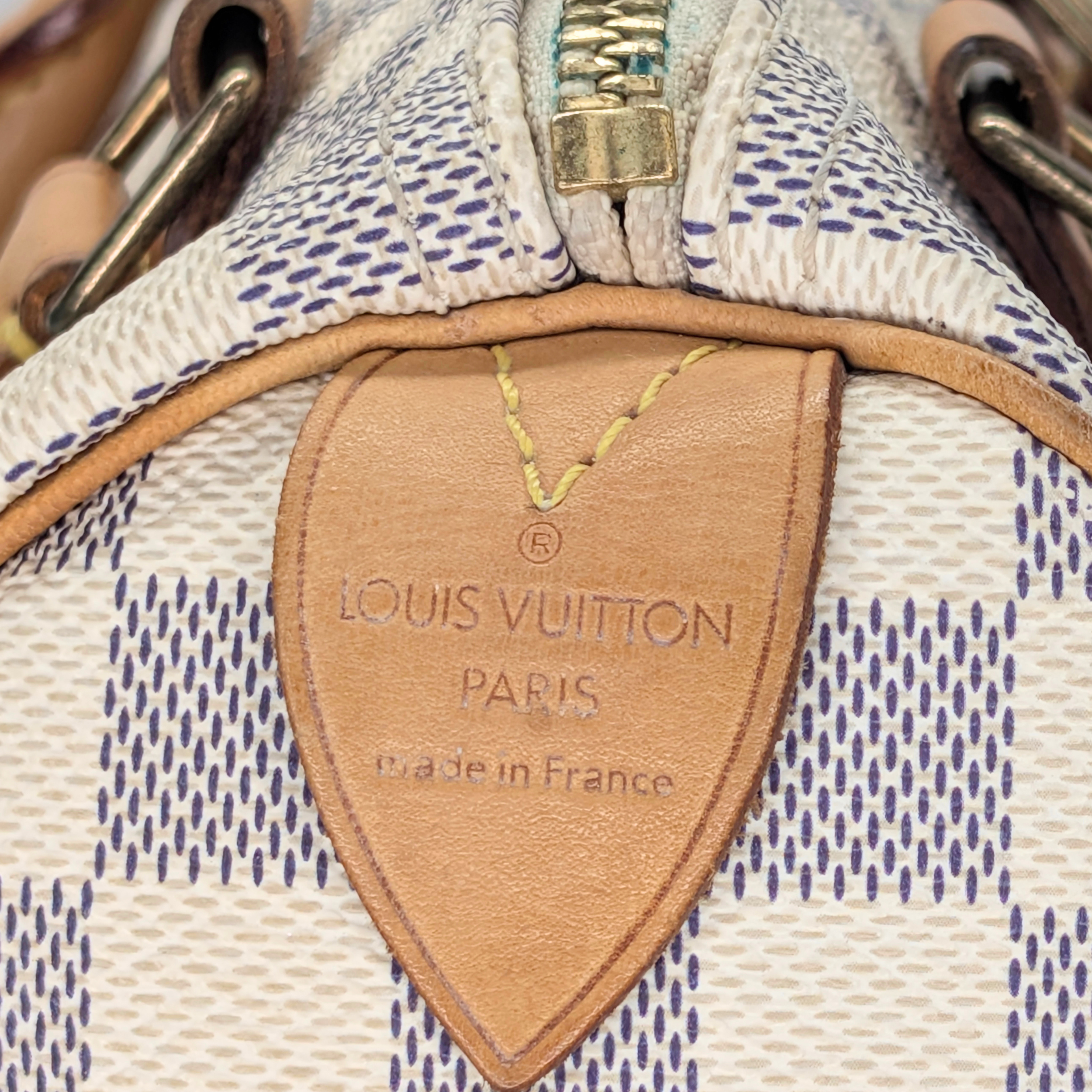 路易威登 Speedy 25 Damier Azur 手袋