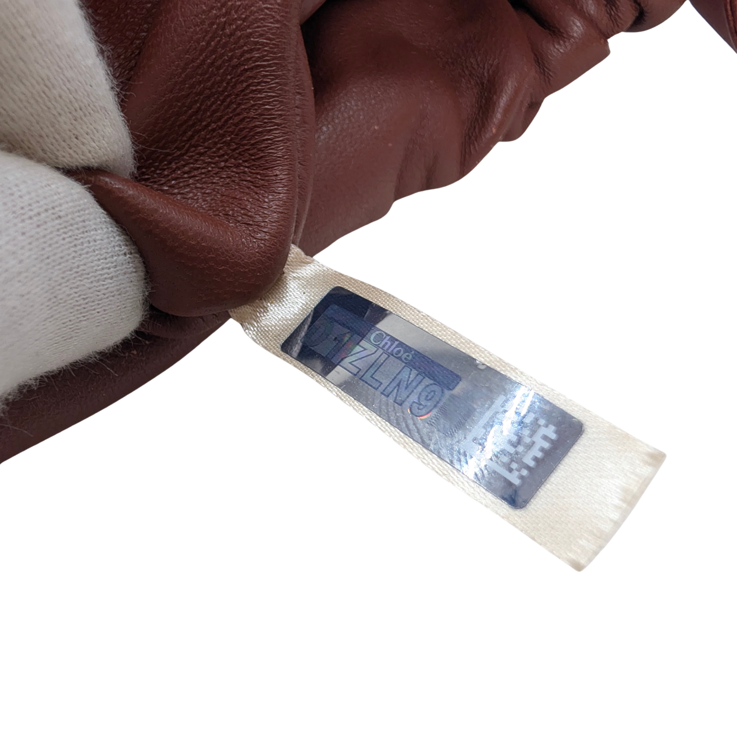 Chloé Mate Gusset 皮革单肩包 棕色