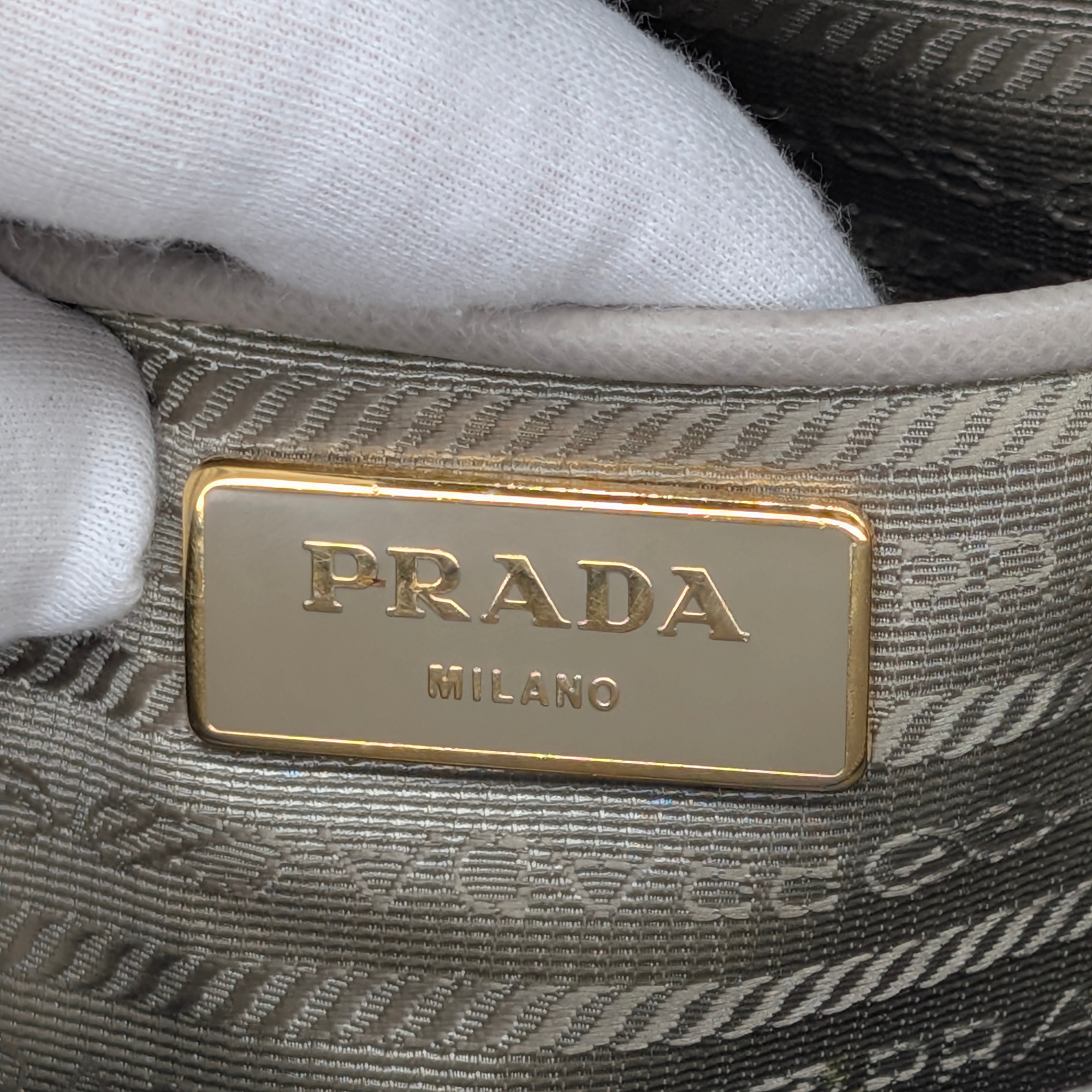 Prada Saffiano Large Galleria Tote Bag Grey