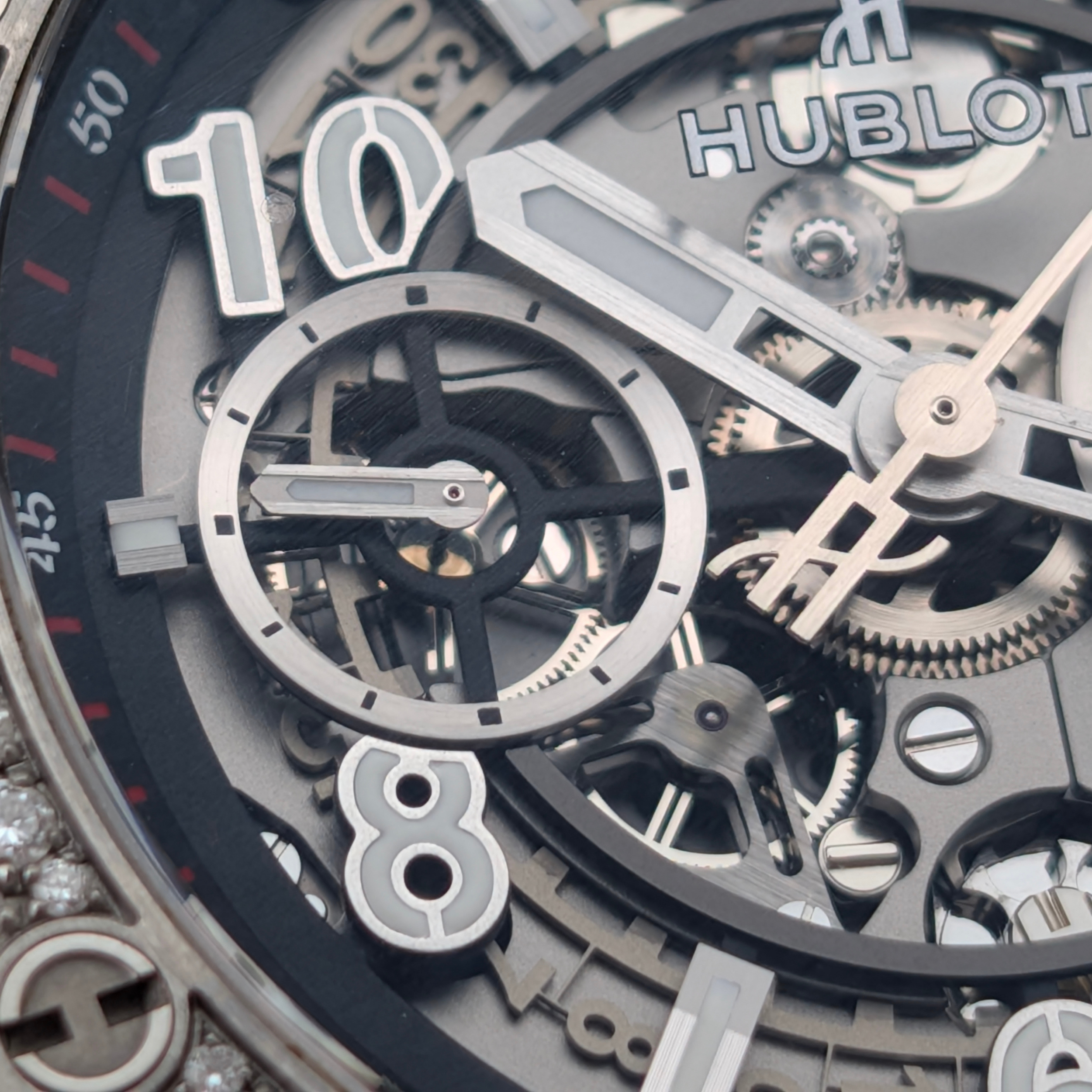 Hublot 宇舶 Big Bang Unico 钛金属原钻腕表 411.NX.1170.RX.1704