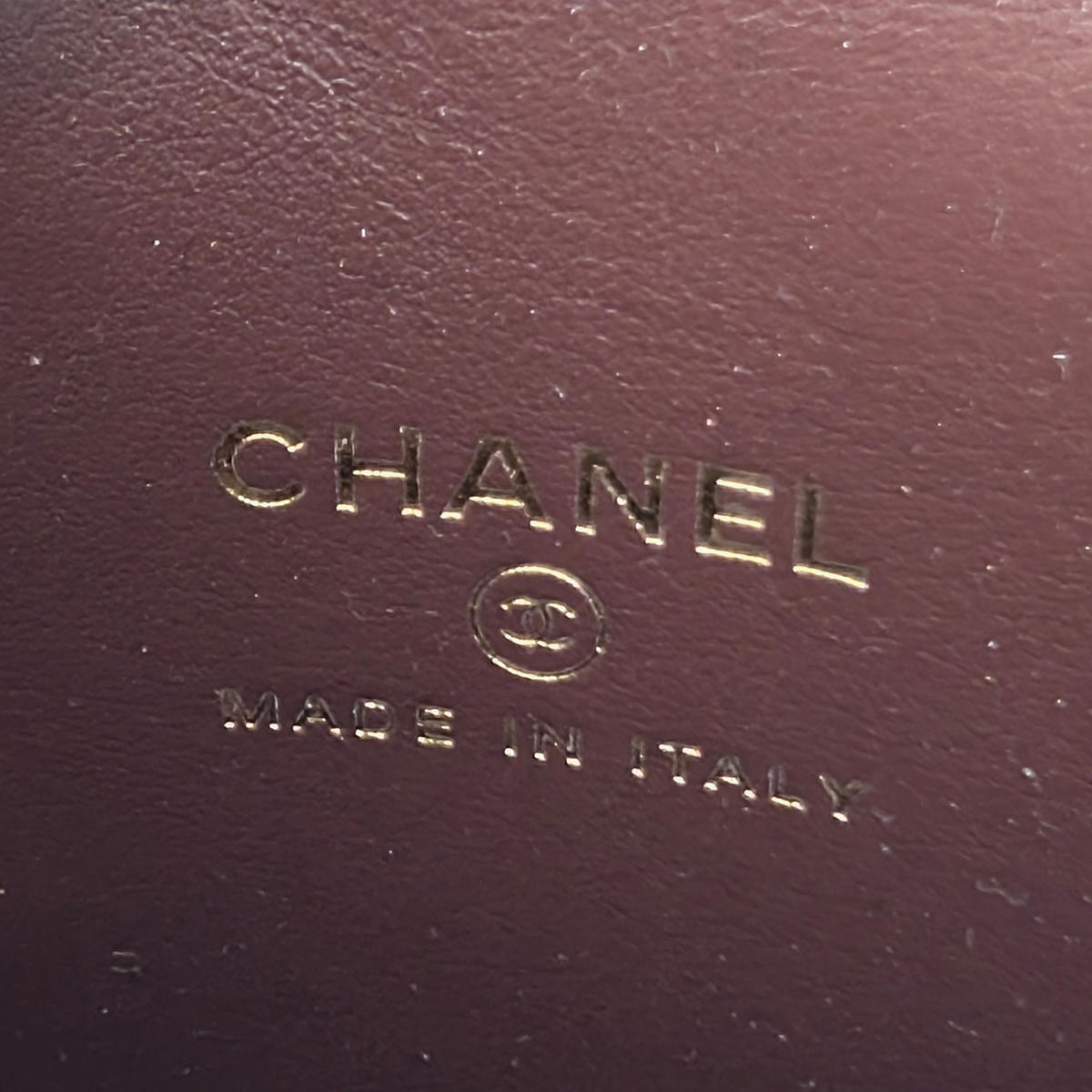 Chanel Caviar Quilted Small Vertical Coco Beauty Vanity Case with Chain Black