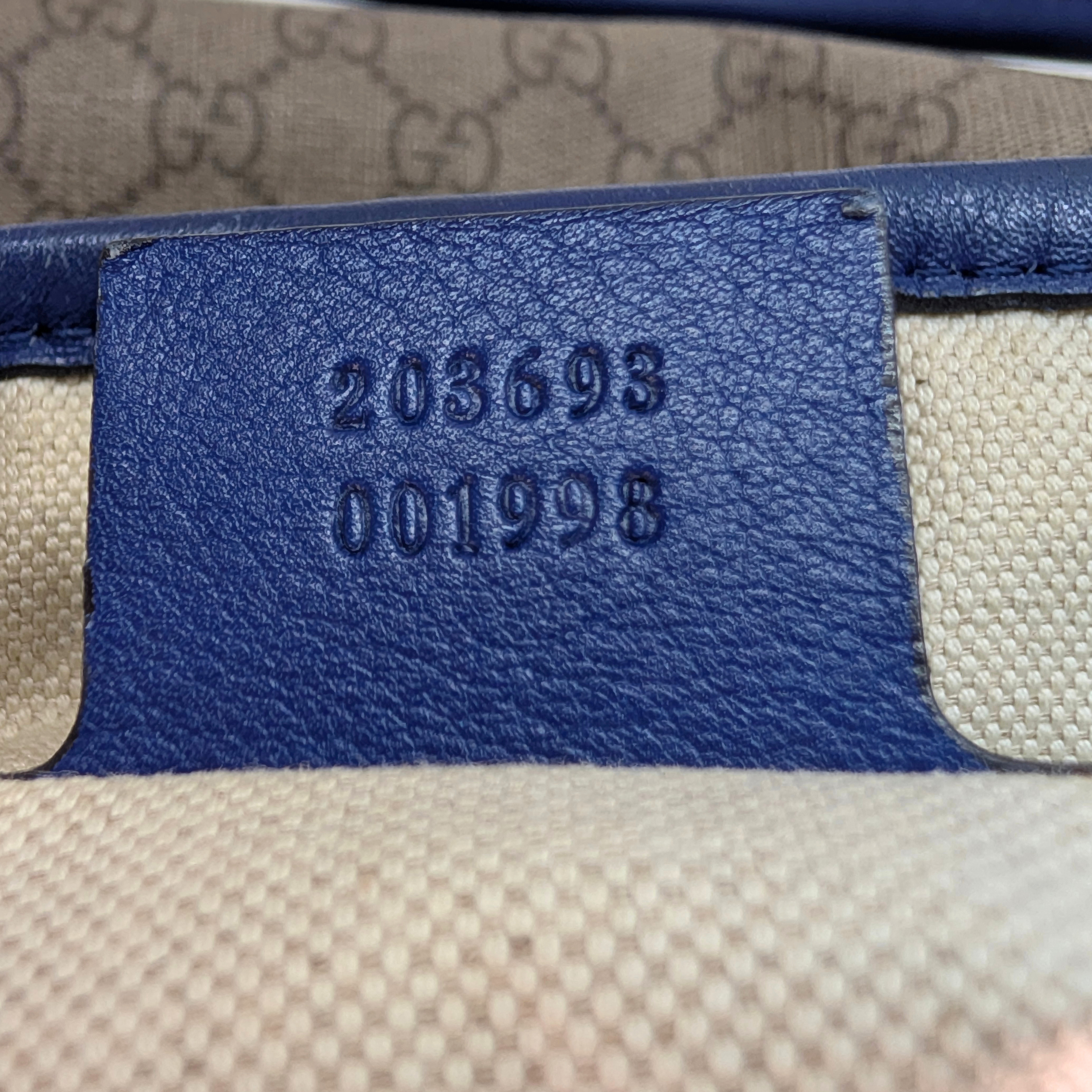 Gucci限量版GG Supreme帆布托特包
