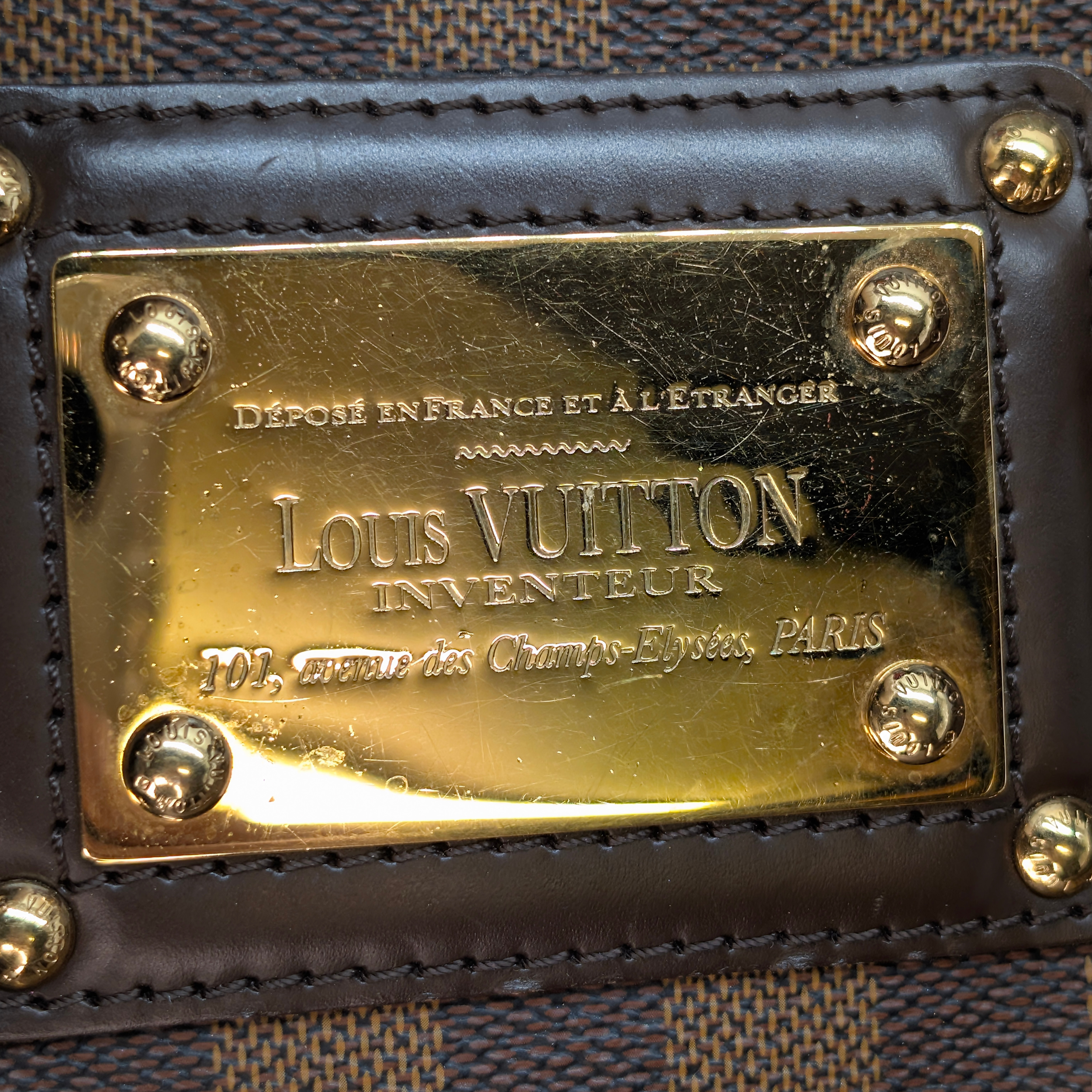 Louis Vuitton Berkeley Bag Damier Ebene