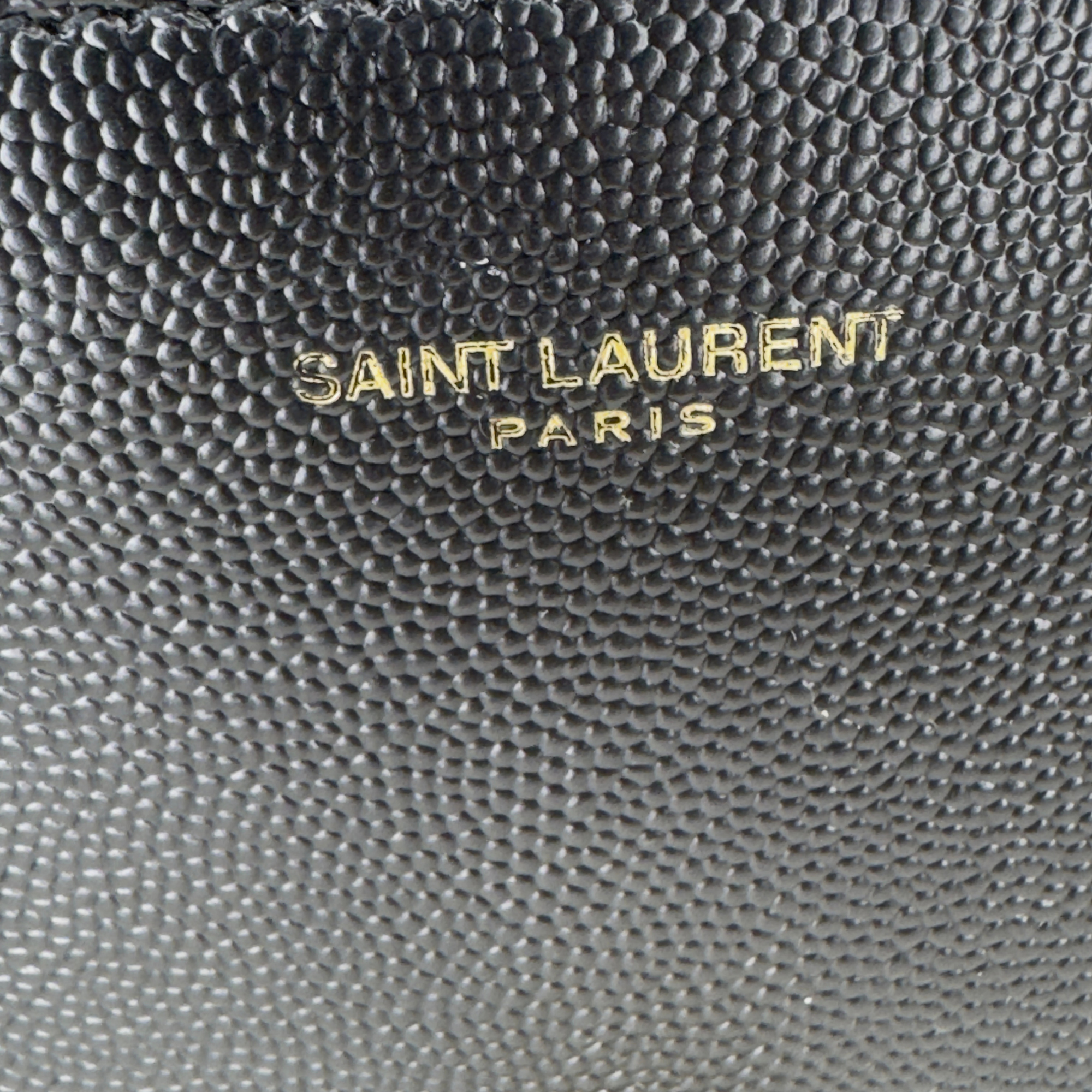Saint Laurent Cassandra Top Handle Mini Bag Black