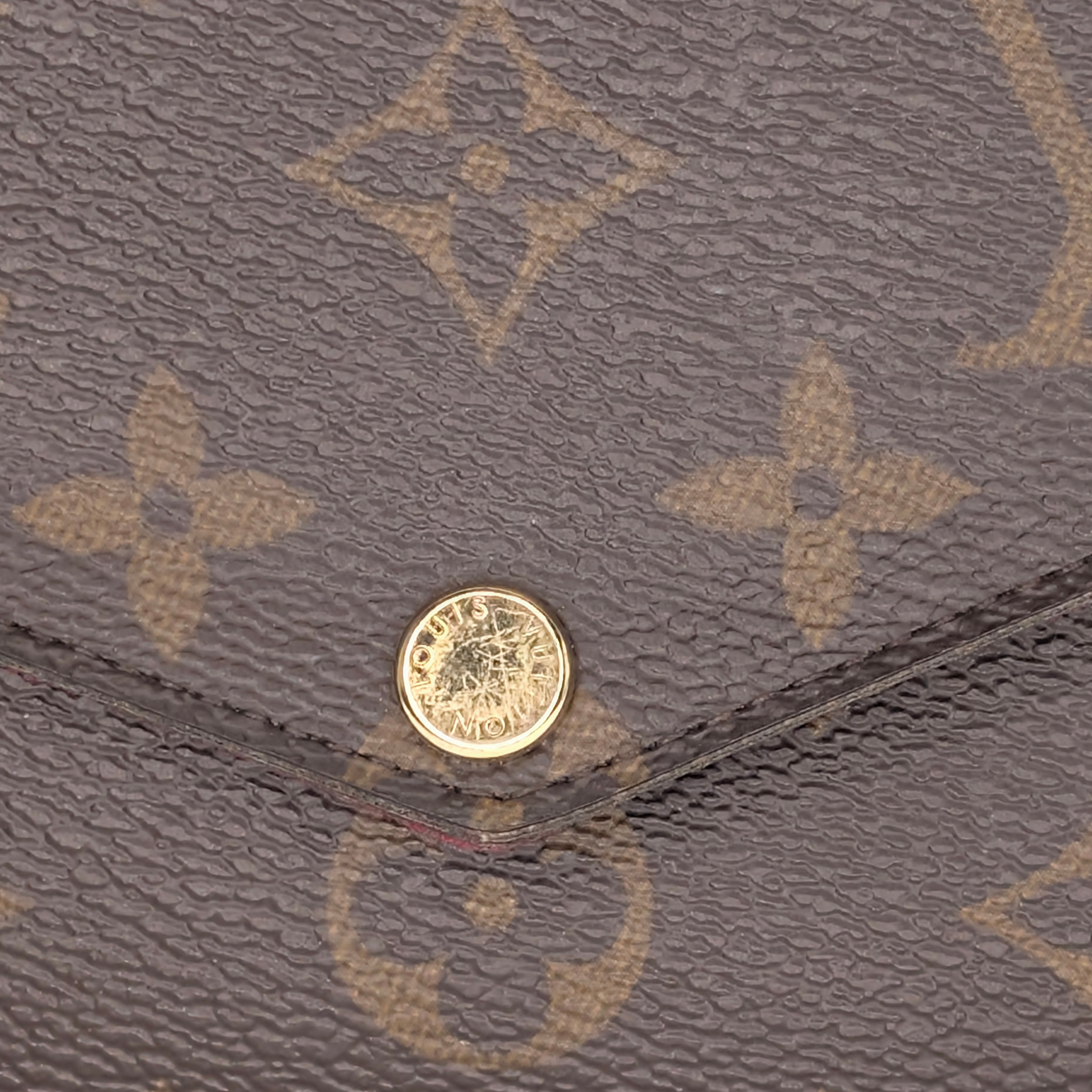 路易威登Pochette Felicie Monogram手拿包配复古肩带
