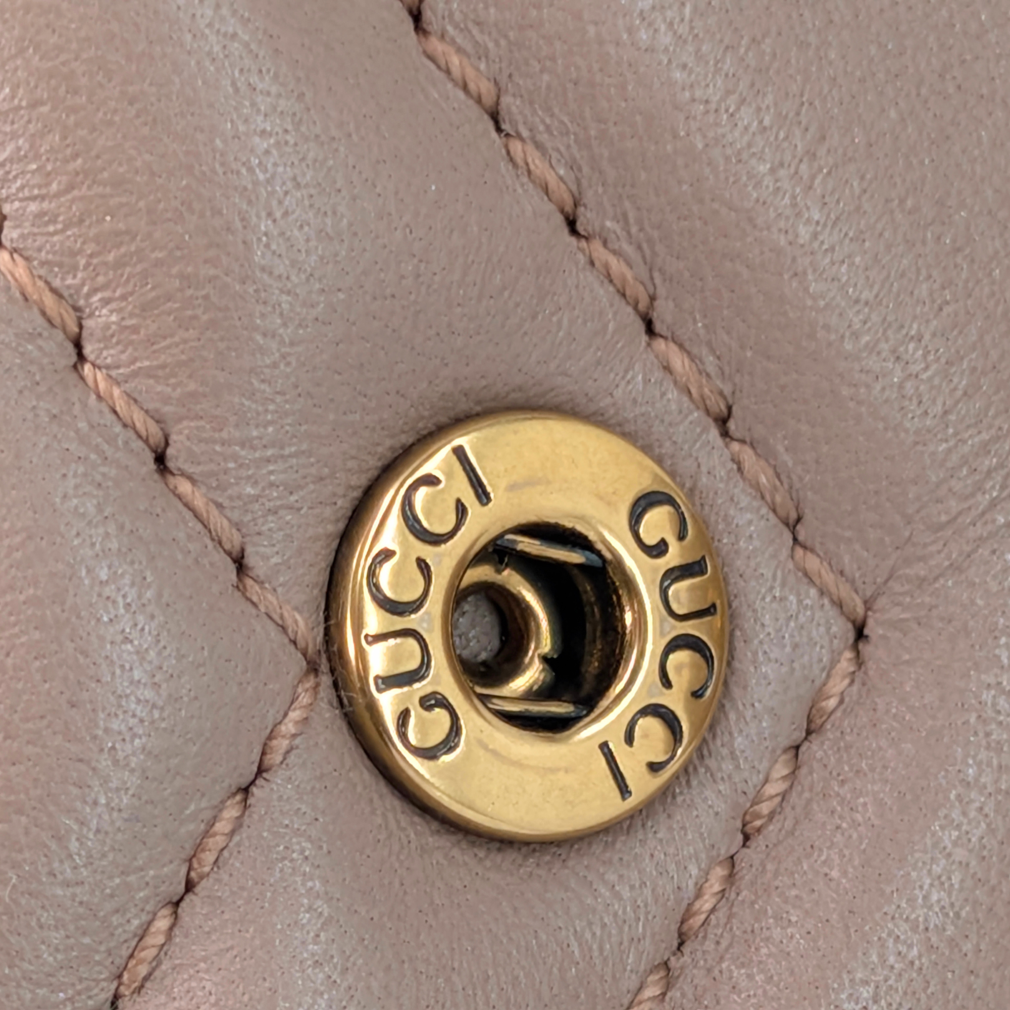 Gucci GG Marmont Super Mini Bag Beige