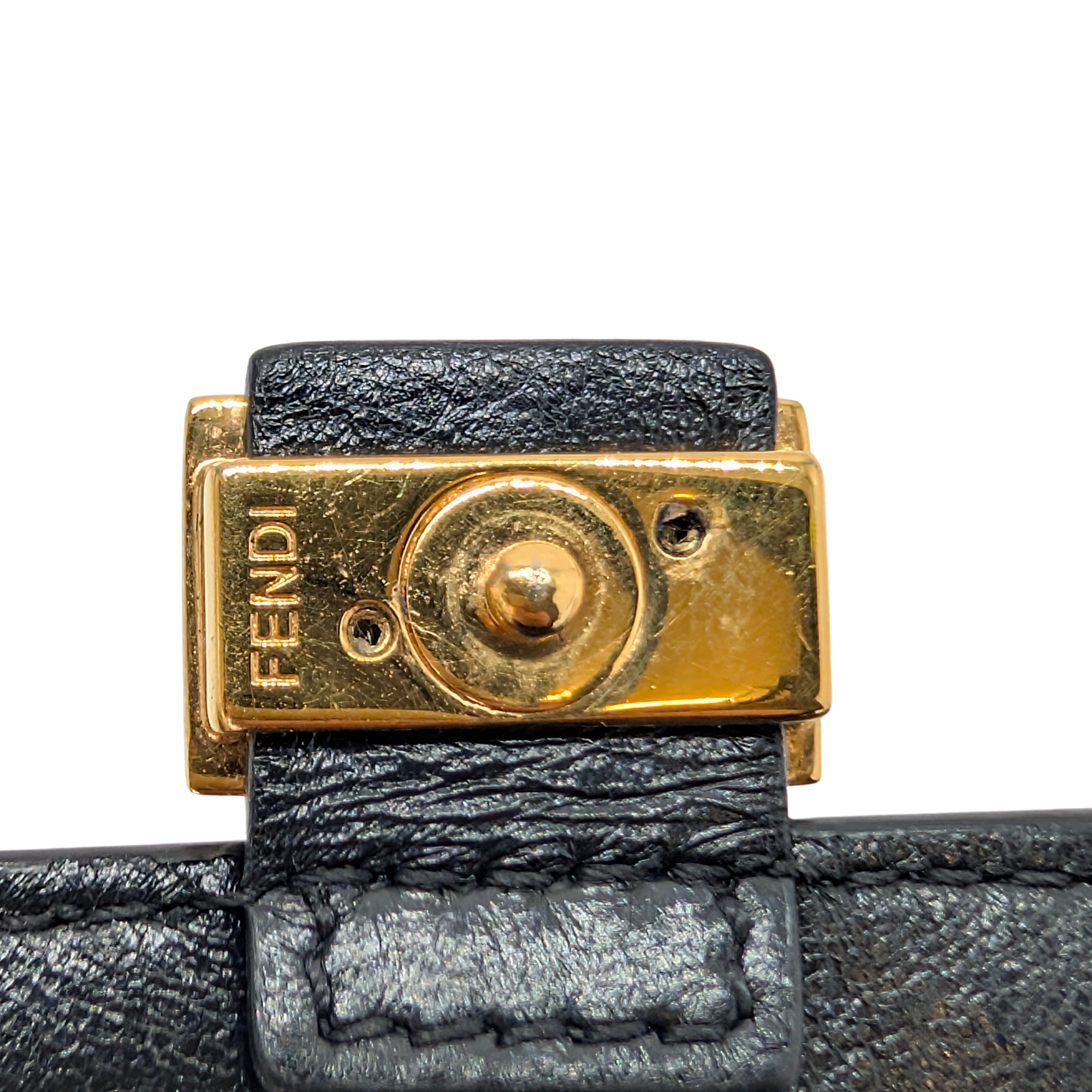 Fendi Nano Baguette 包饰 黑色