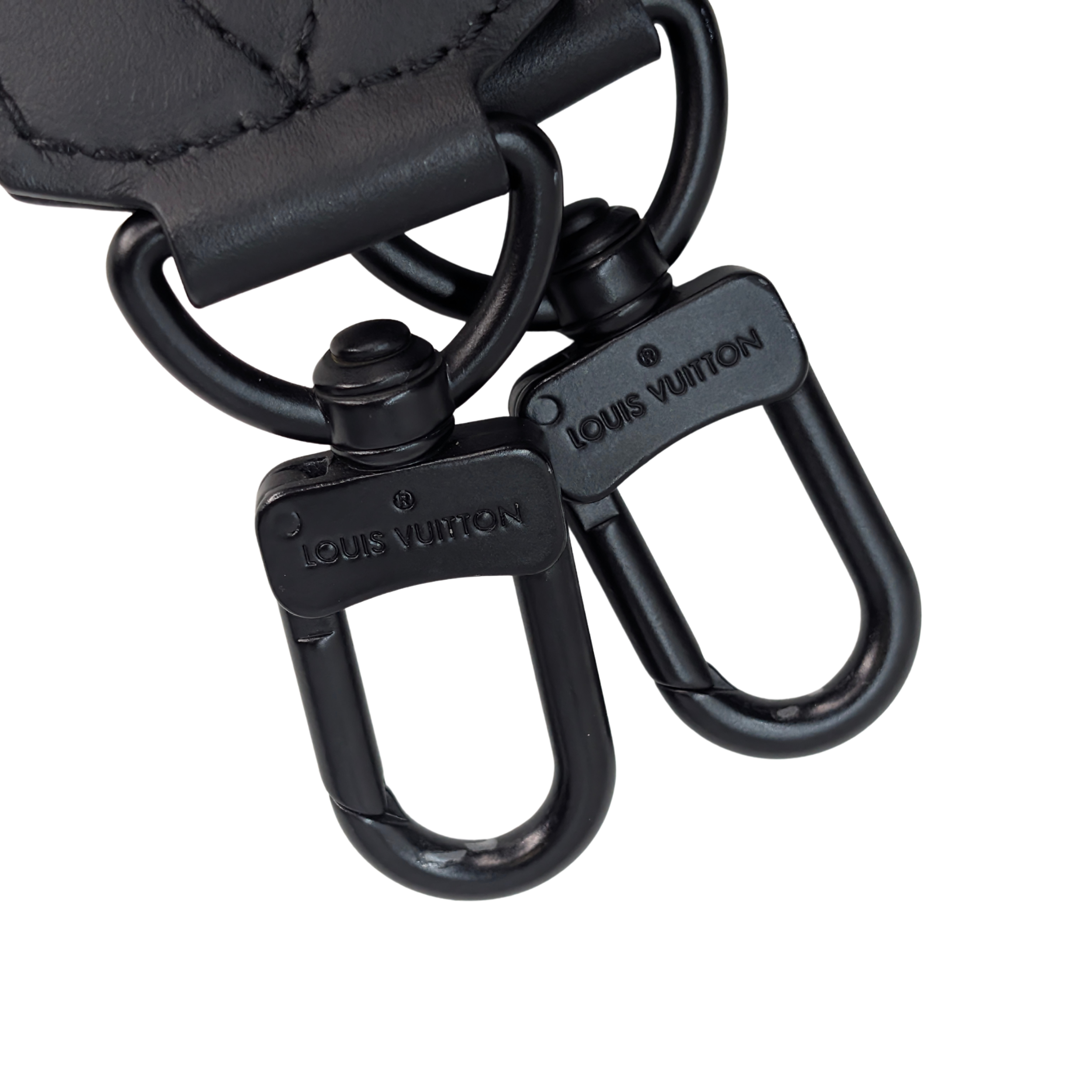 路易威登 Aerogram City Keepall 粒面皮革 黑色