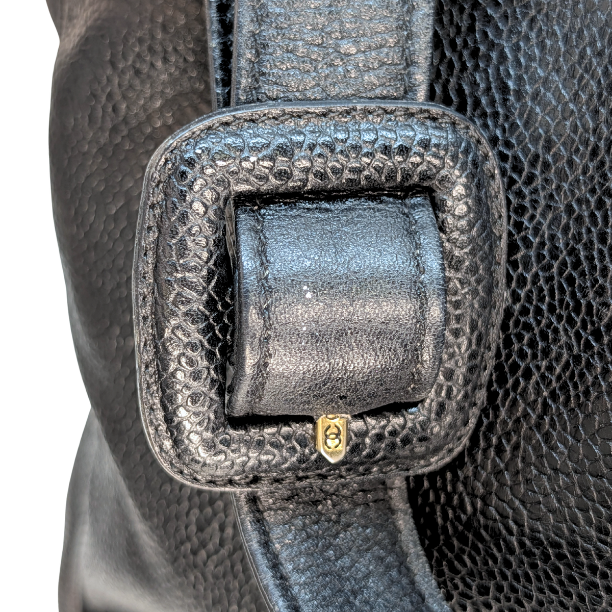Chanel Vintage CC Hobo Shoulder Bag