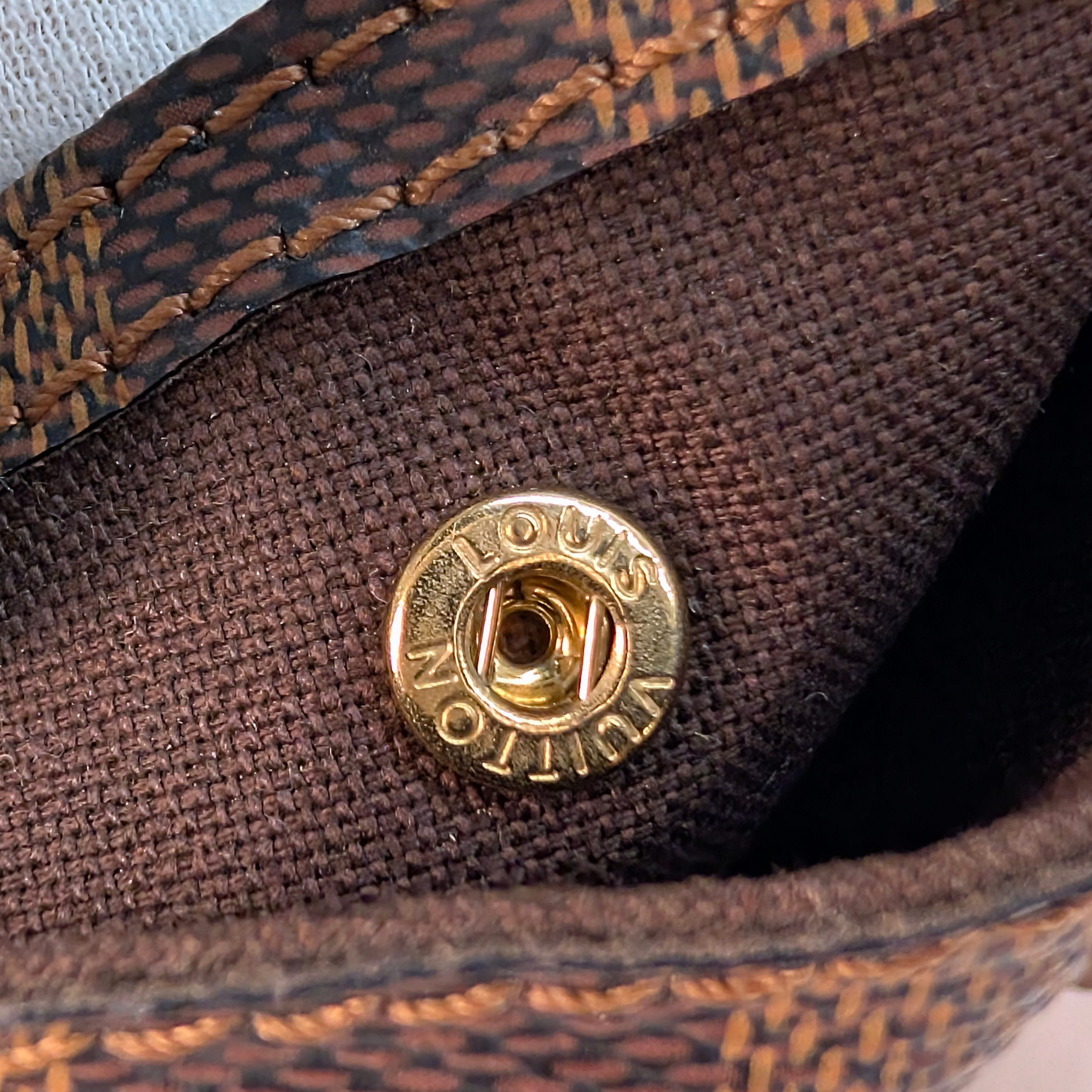 Louis Vuitton Geronimos Damier Ebene Sling Bag