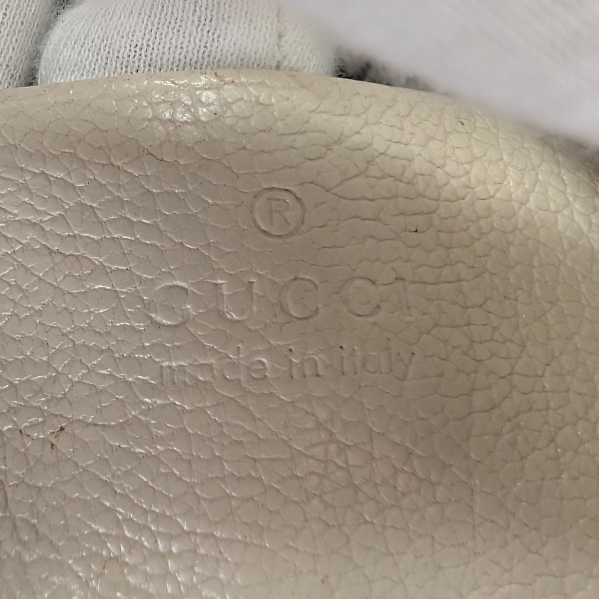 Gucci Aphrodite small shoulder Bag Leather Beige