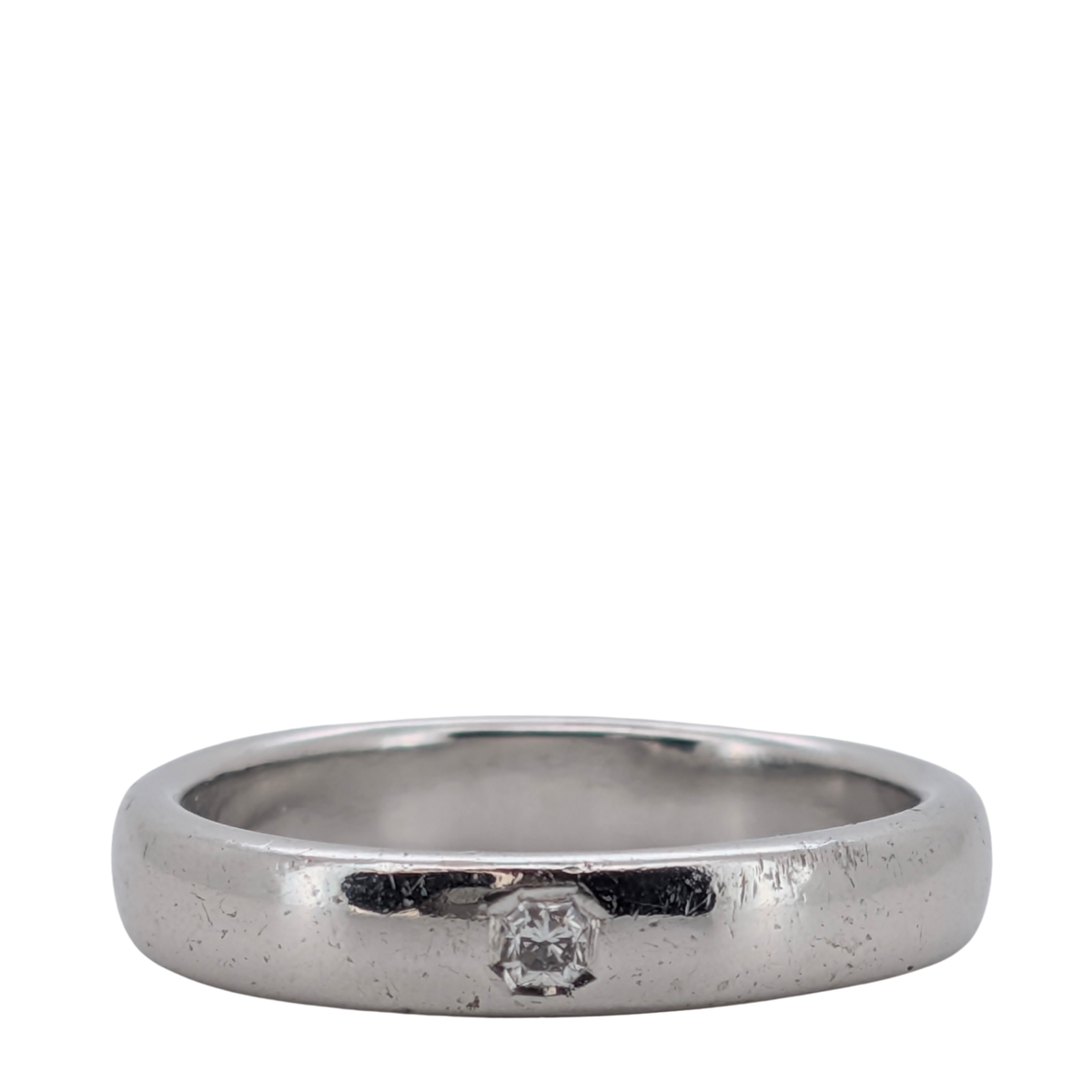 Tiffany & Co. Forever 铂金 Lucida 方钻戒指