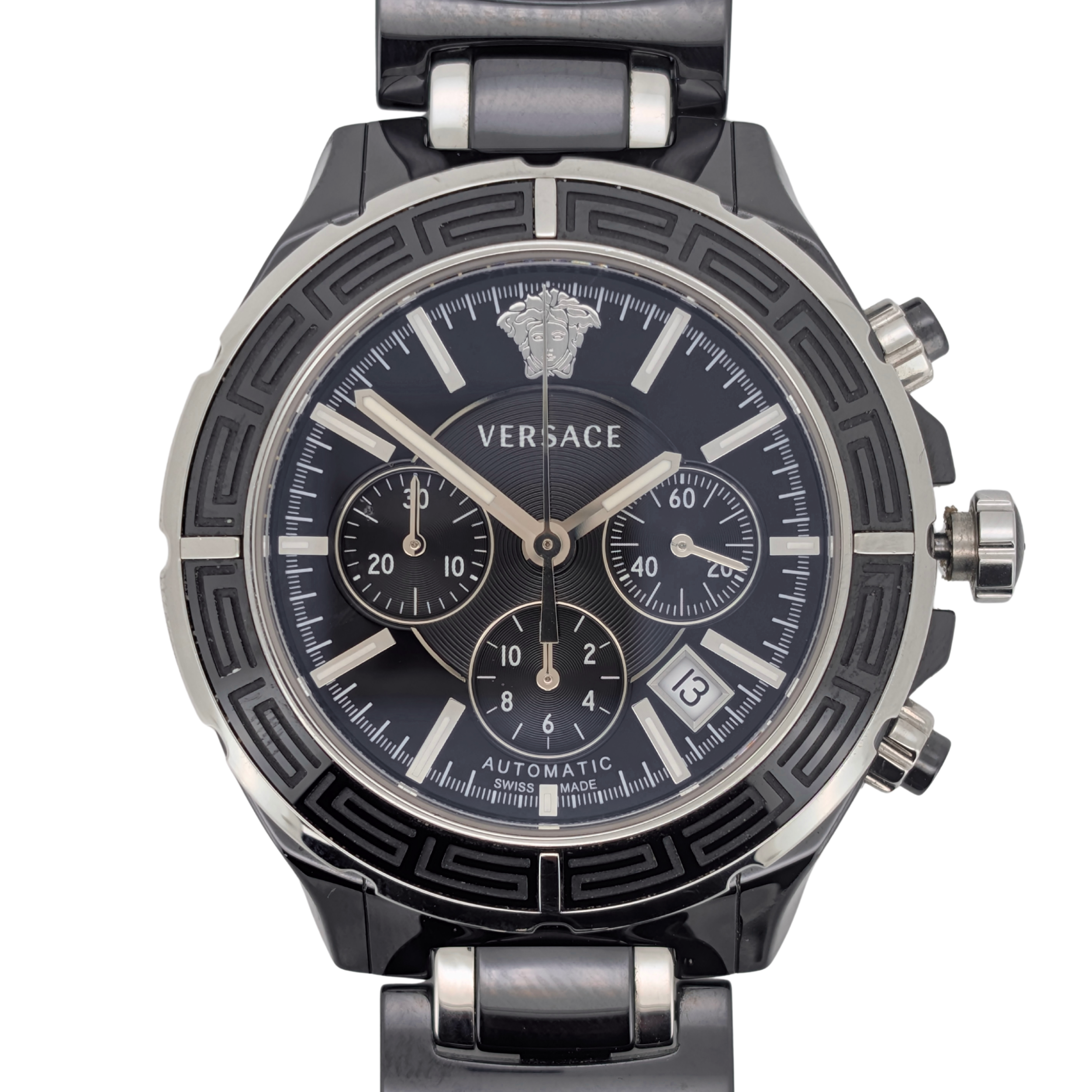 范思哲DV One Chronograph 黑色陶瓷男士腕表 16CC59D009 SC09