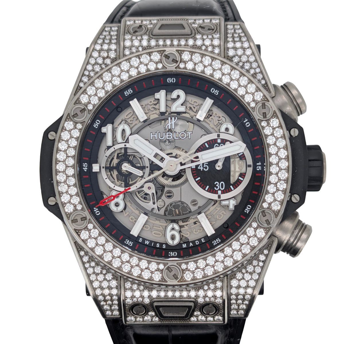 Hublot 宇舶 Big Bang Unico 钛金属原钻腕表 411.NX.1170.RX.1704
