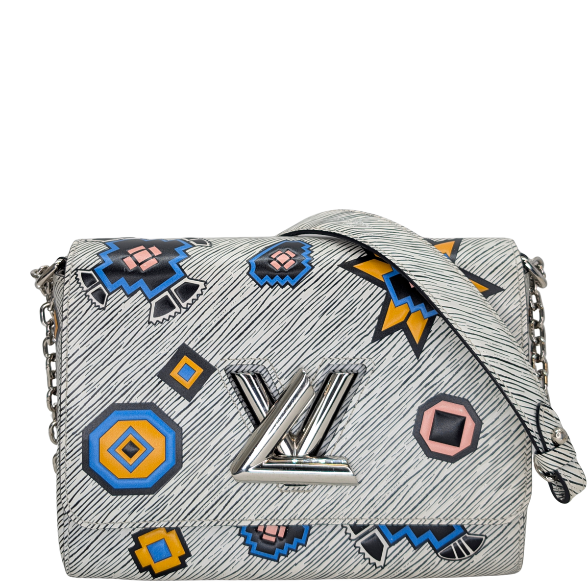 Louis Vuitton Twist MM Limited Edition Azteque Epi Leather Bag