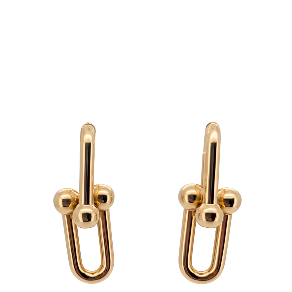 Tiffany & Co HardWear Large Link Earrings 18k Gold