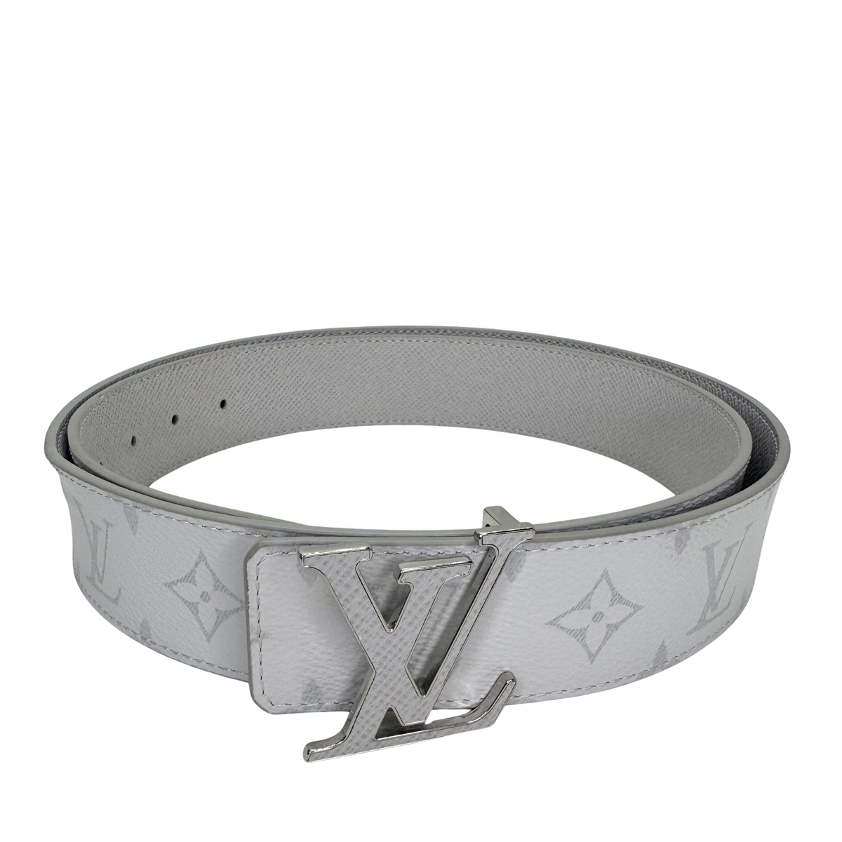 路易威登LV Initiales白色Monogram 40毫米双面腰带